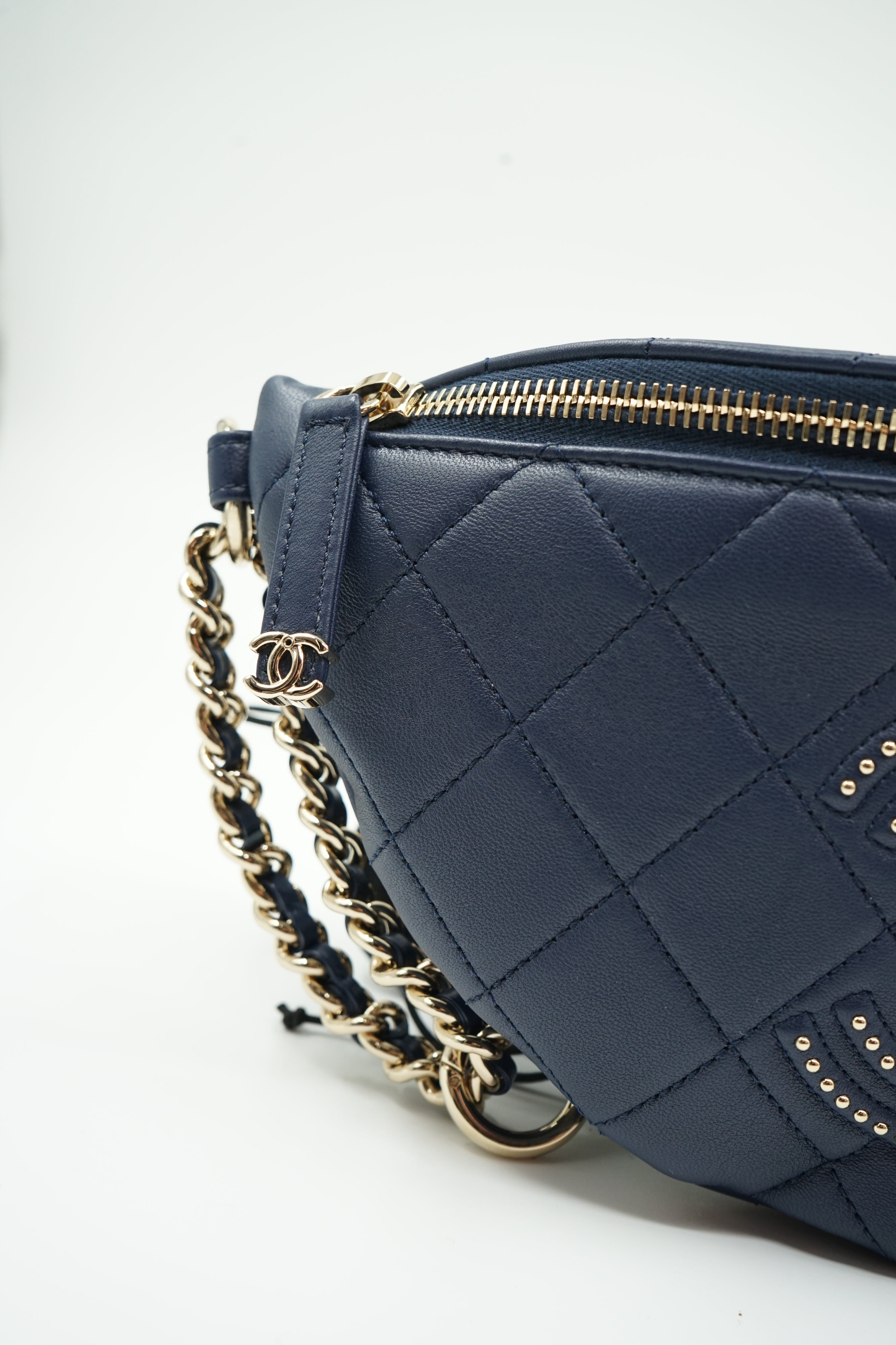 Chanel Bumbag Navy Blue