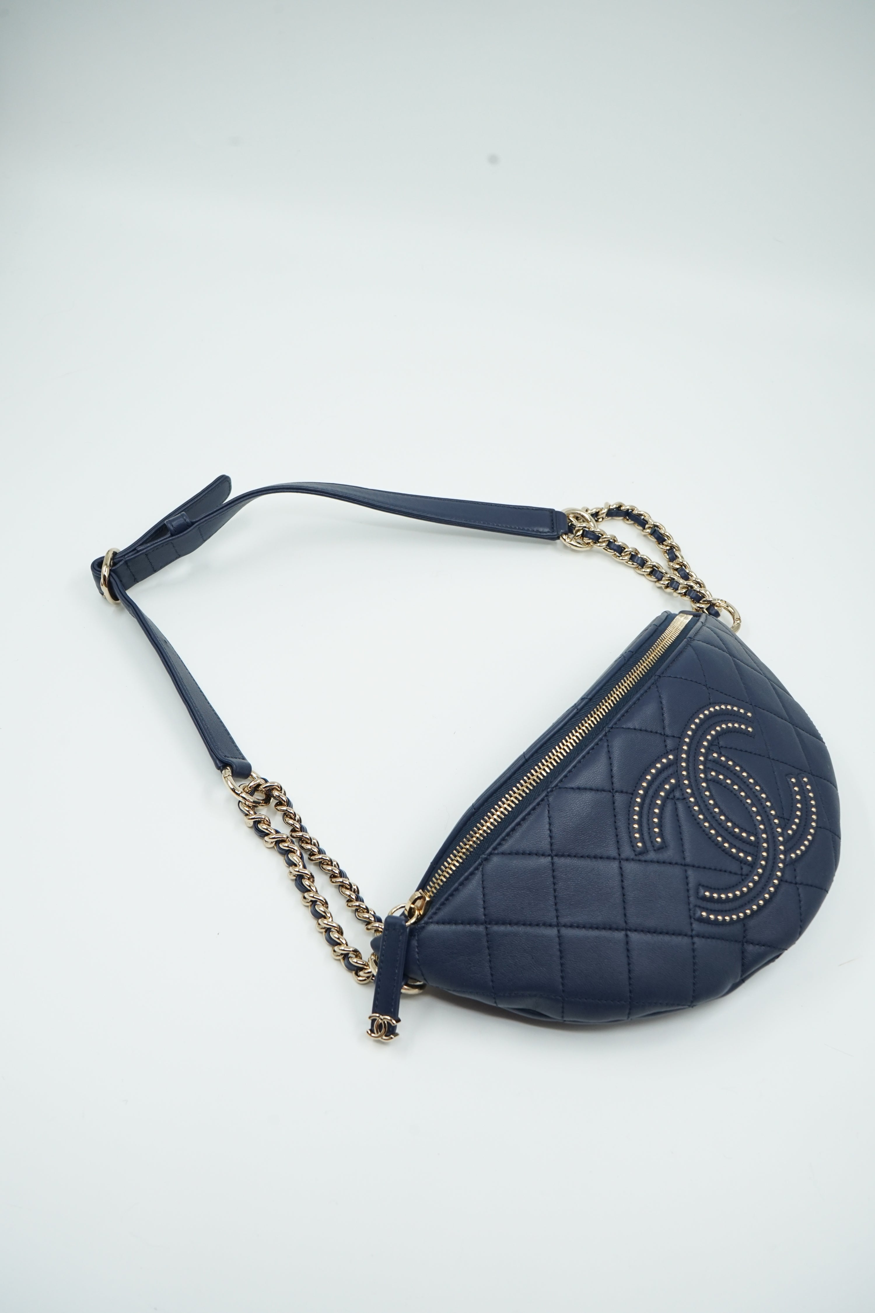 Chanel Bumbag Navy Blue