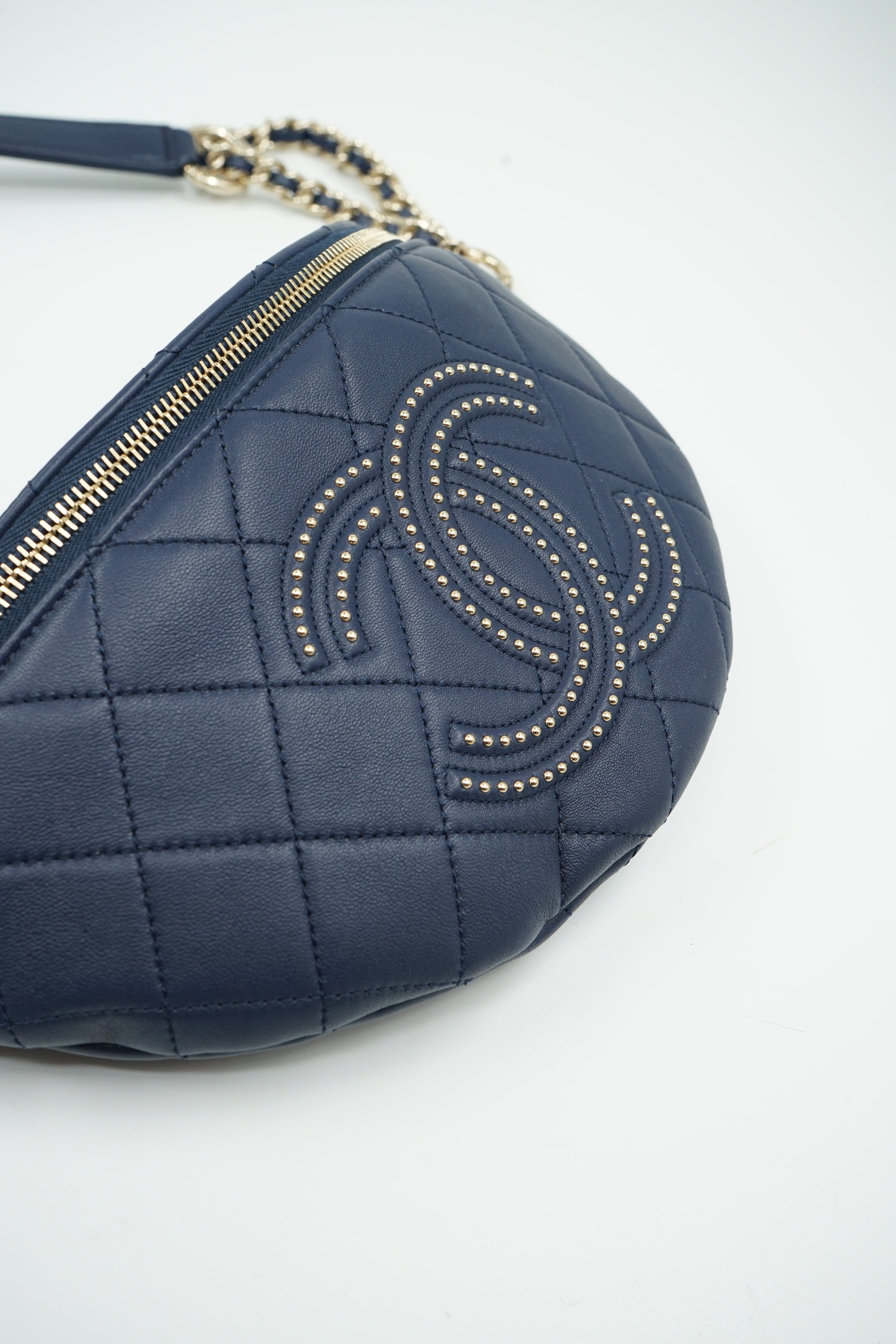 Chanel Bumbag Navy Blue