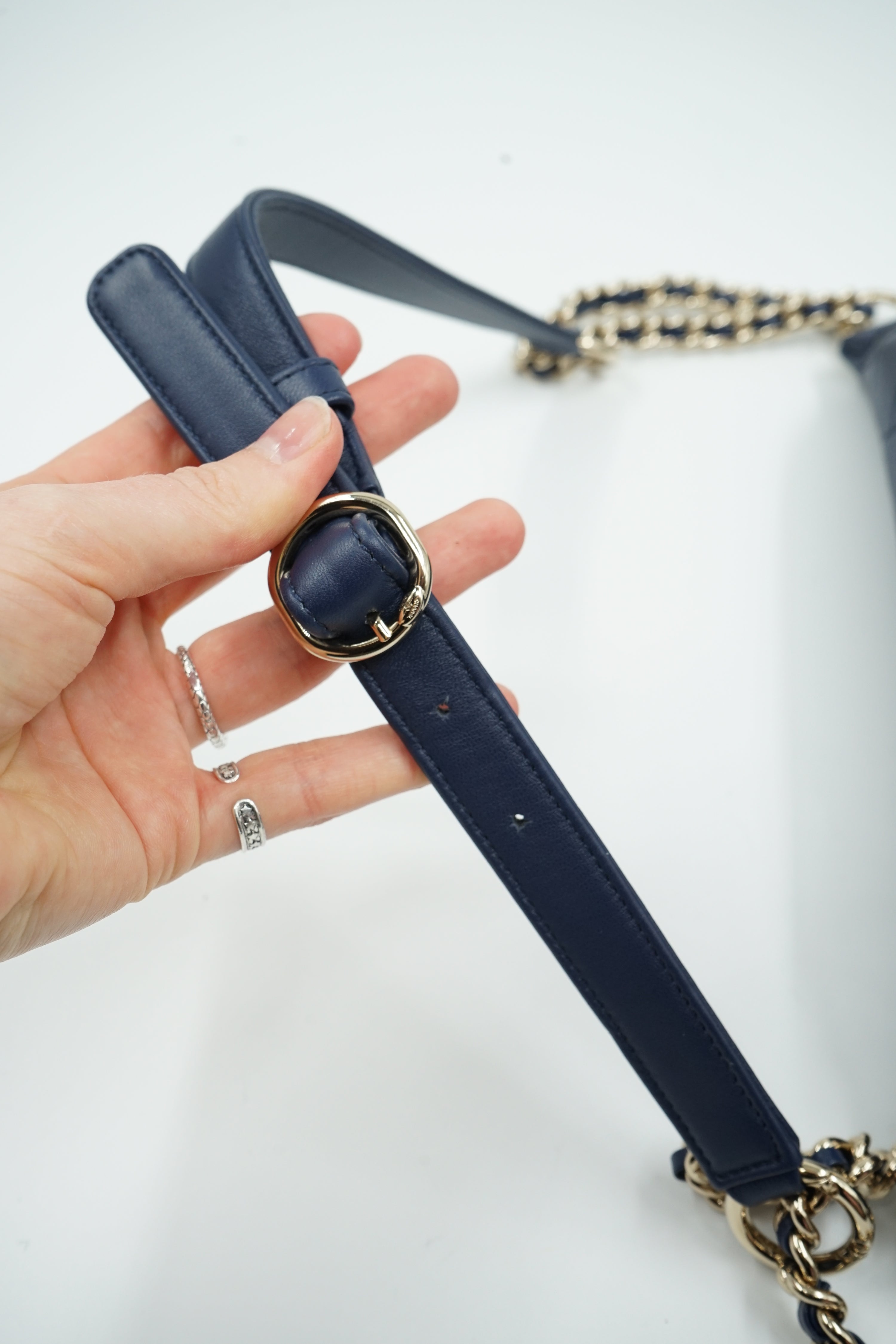 Chanel Bumbag Navy Blue