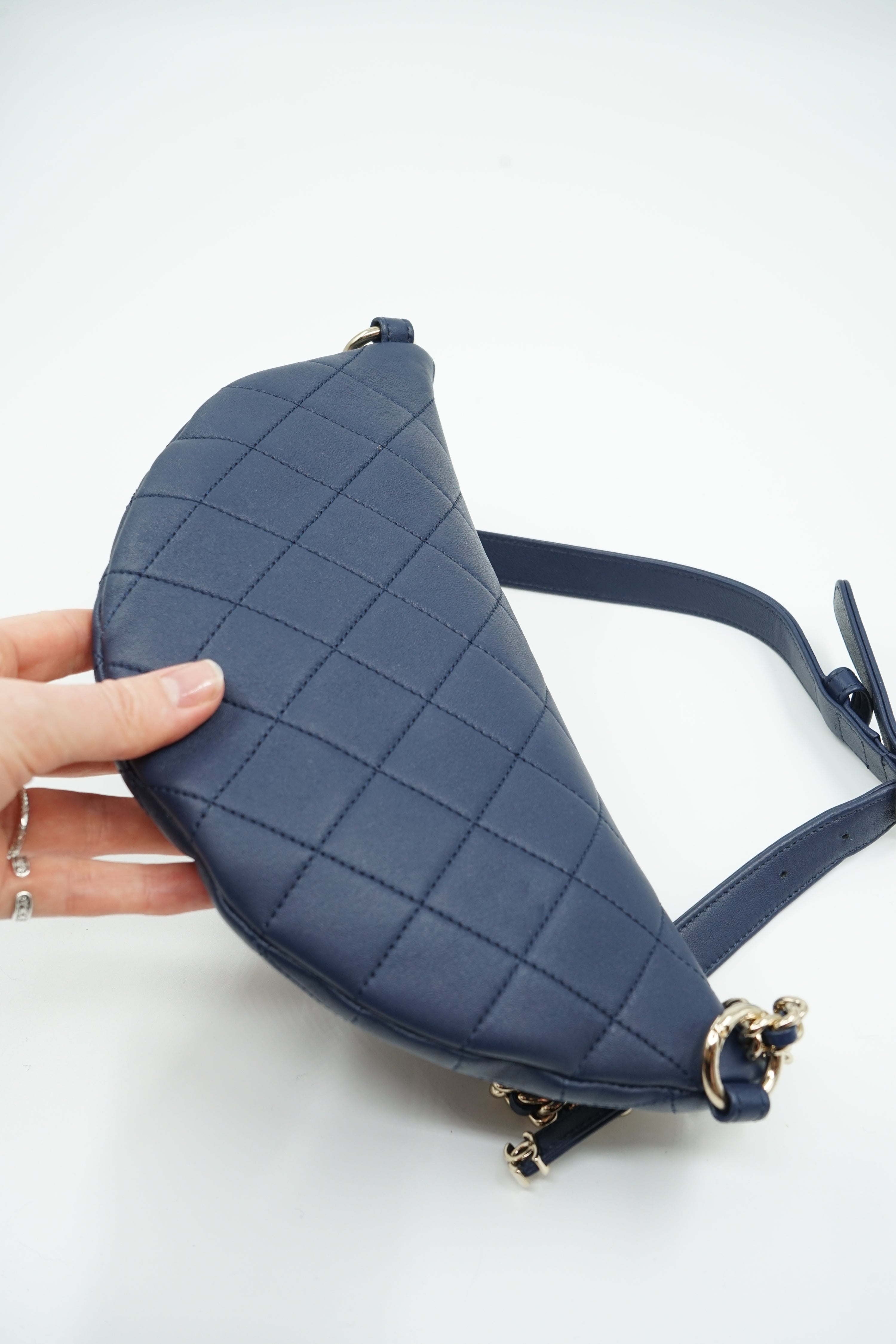 Chanel Bumbag Navy Blue