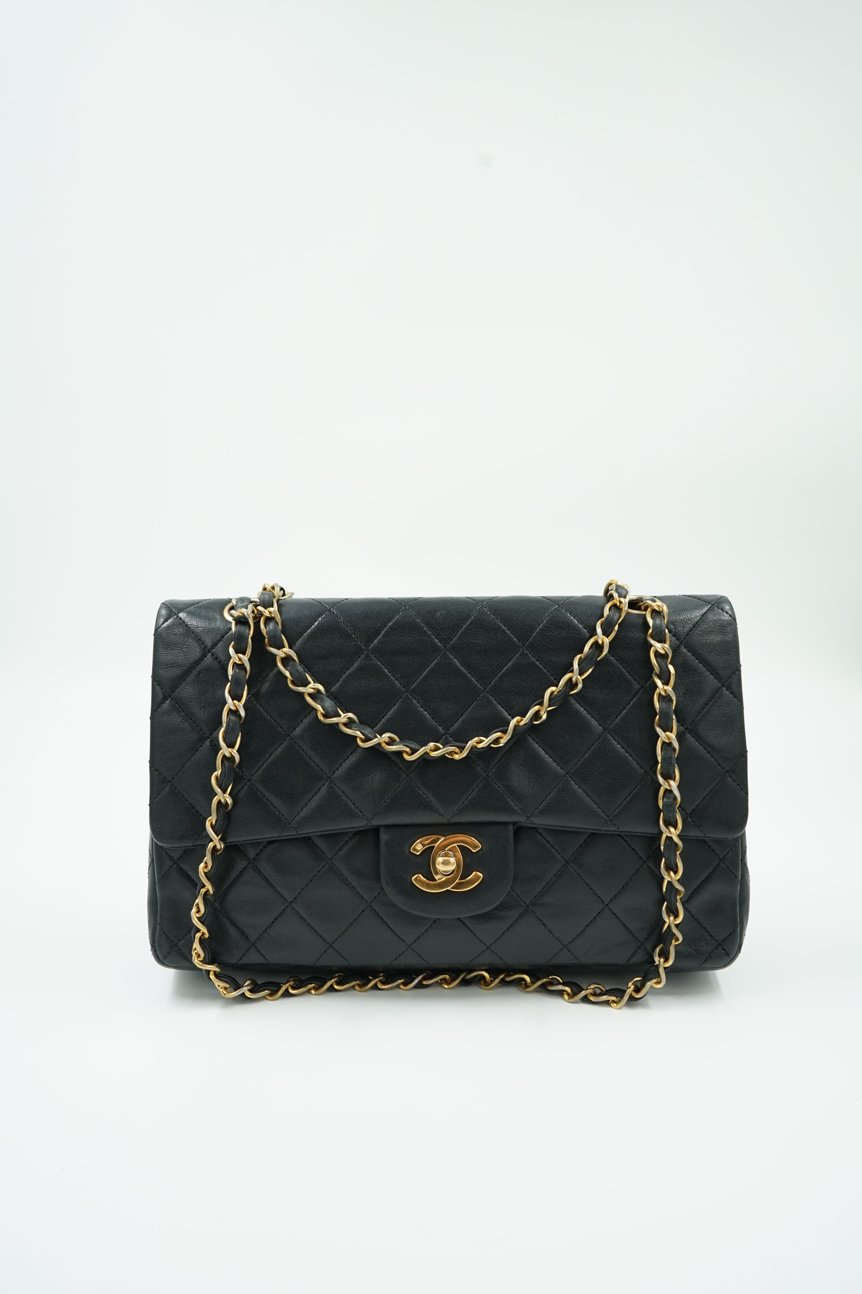 Chanel Medium Double Flap Bag Black