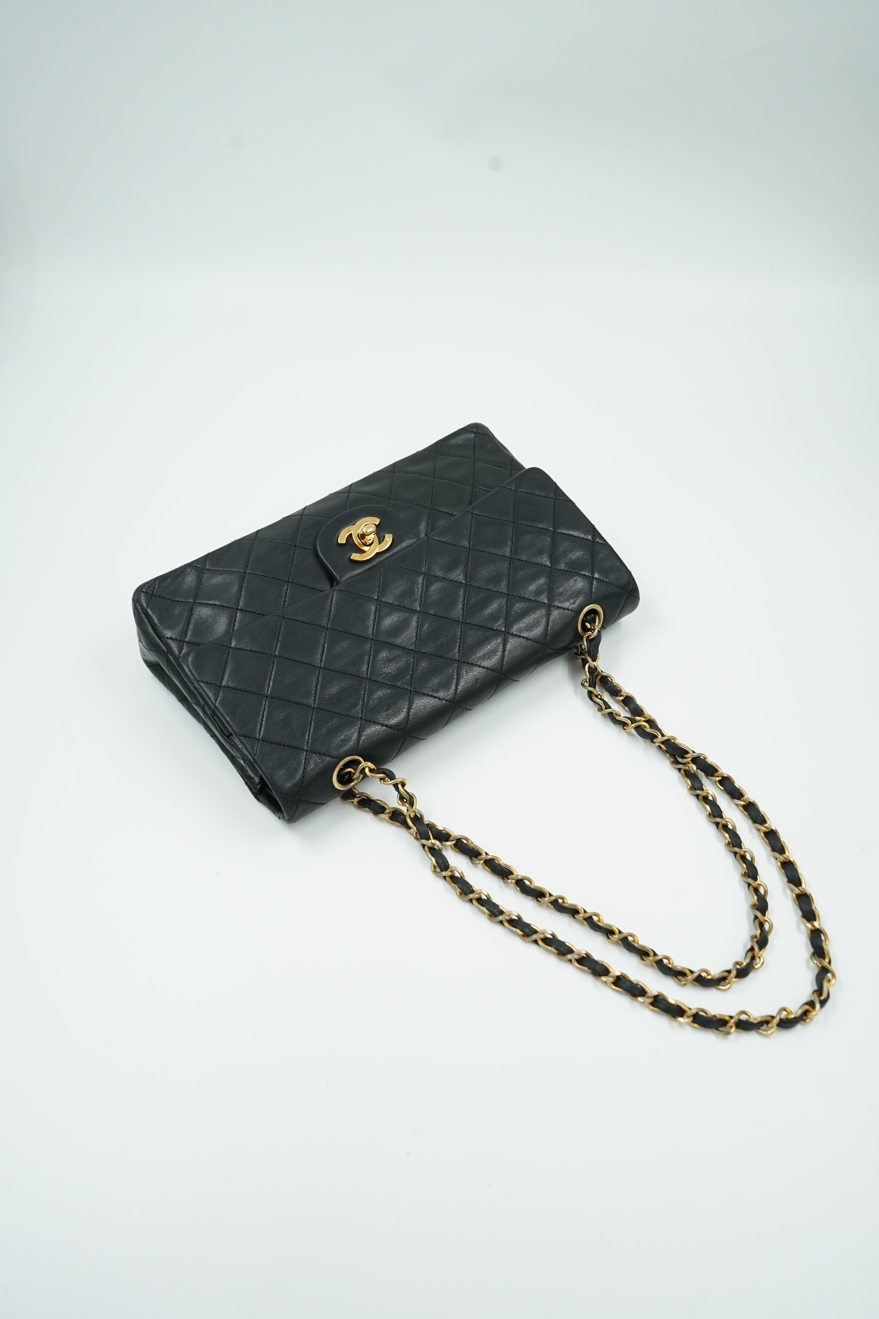 Chanel Medium Double Flap Bag Black