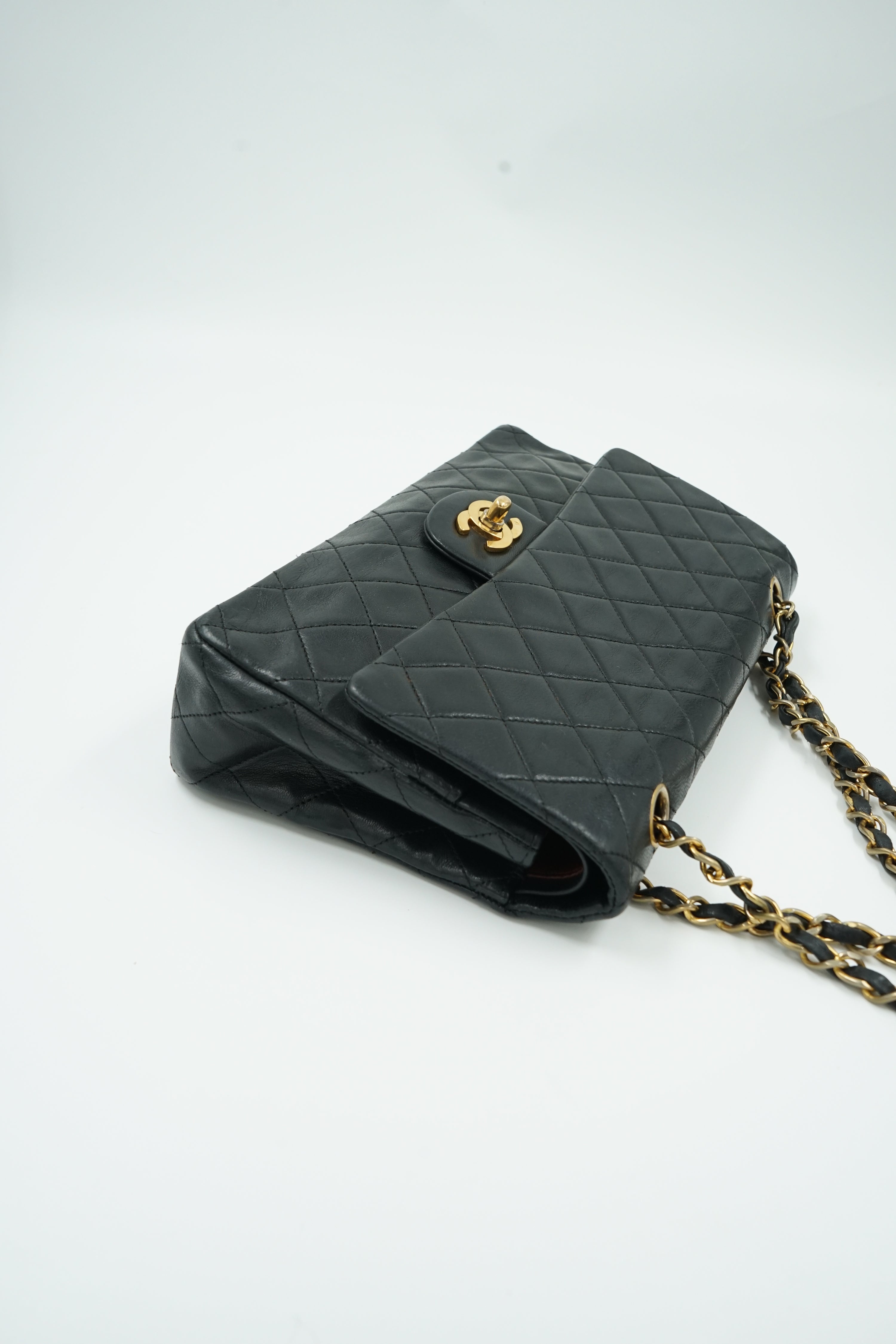 Chanel Medium Double Flap Bag Black
