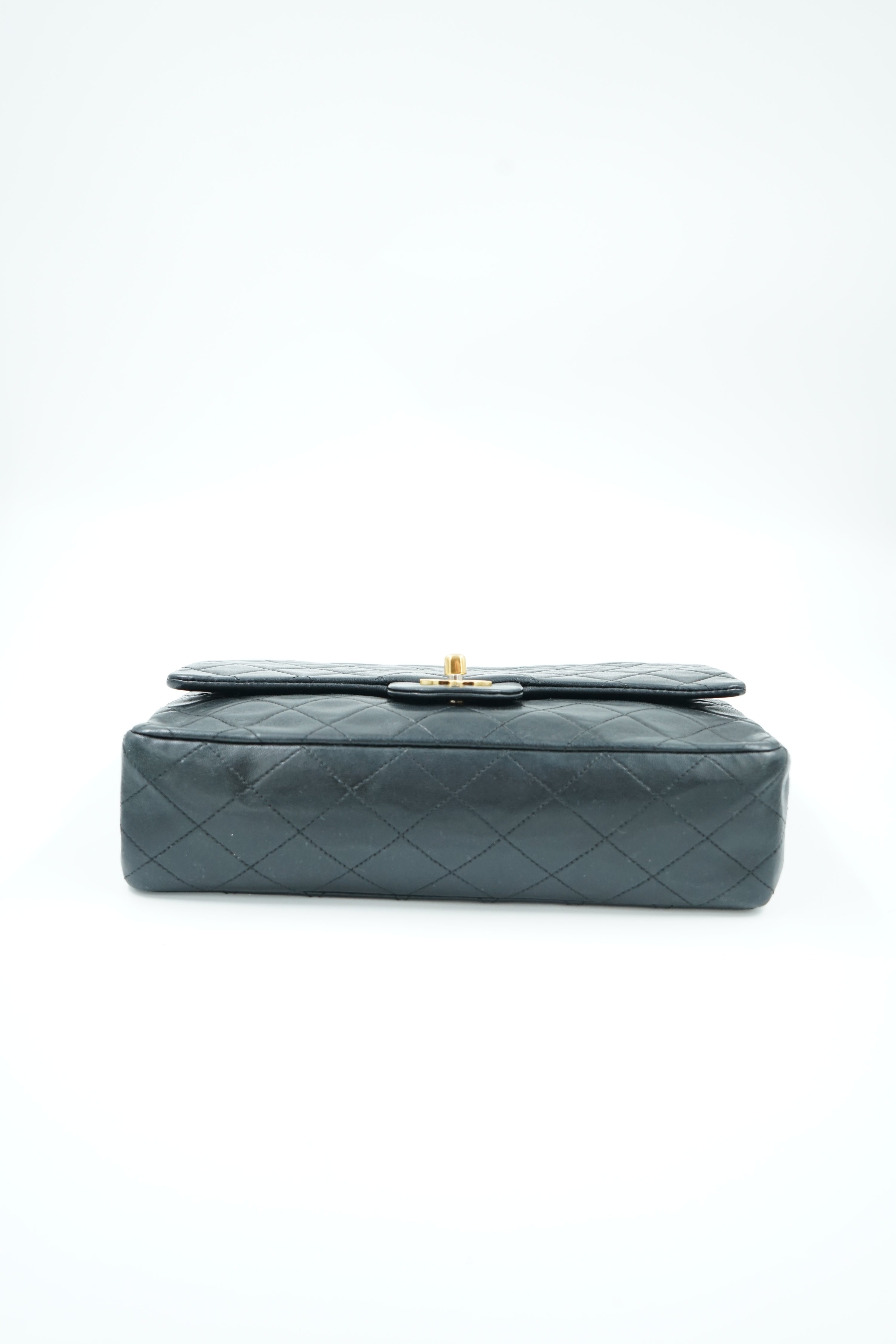 Chanel Medium Double Flap Bag Black