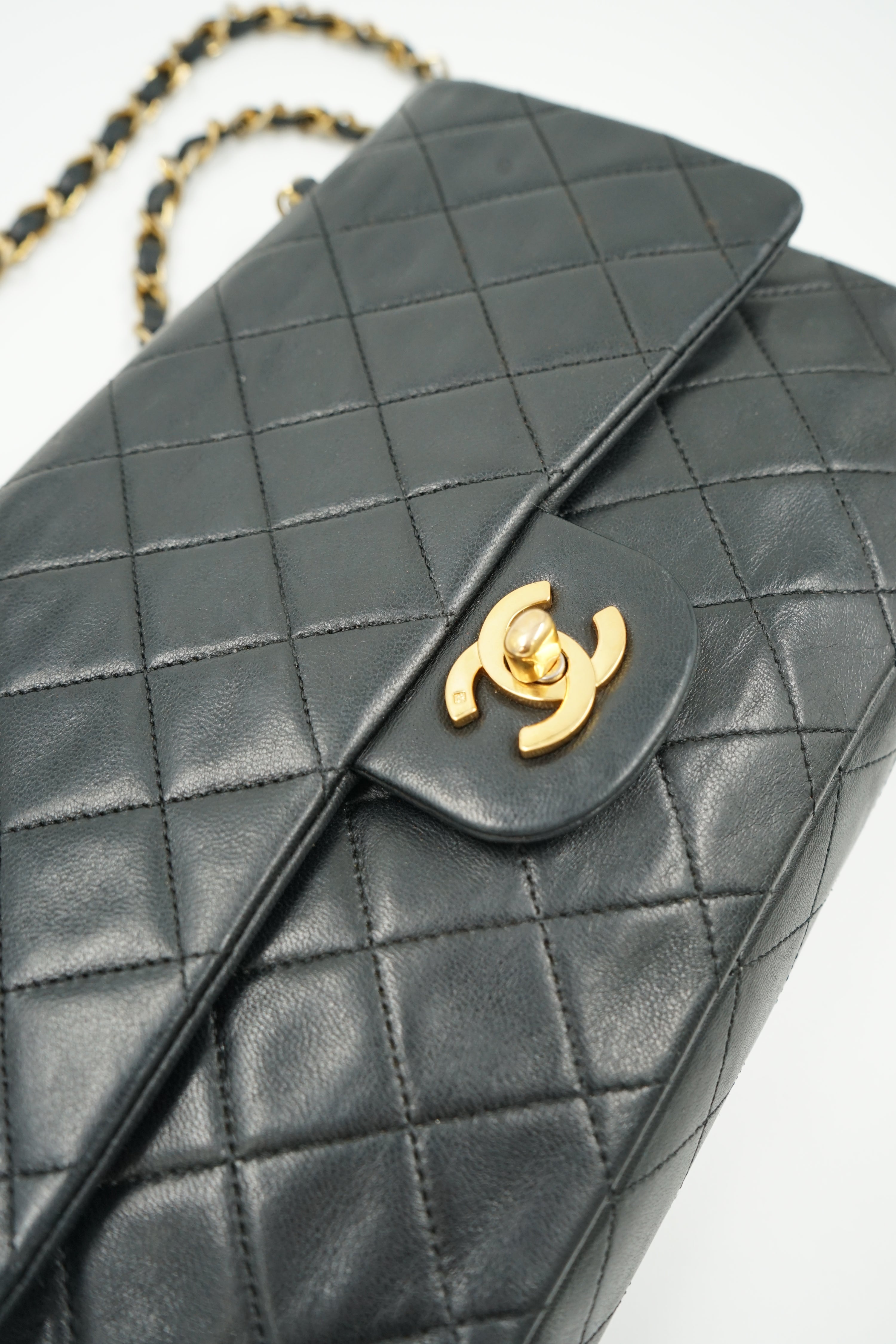 Chanel Medium Double Flap Bag Black