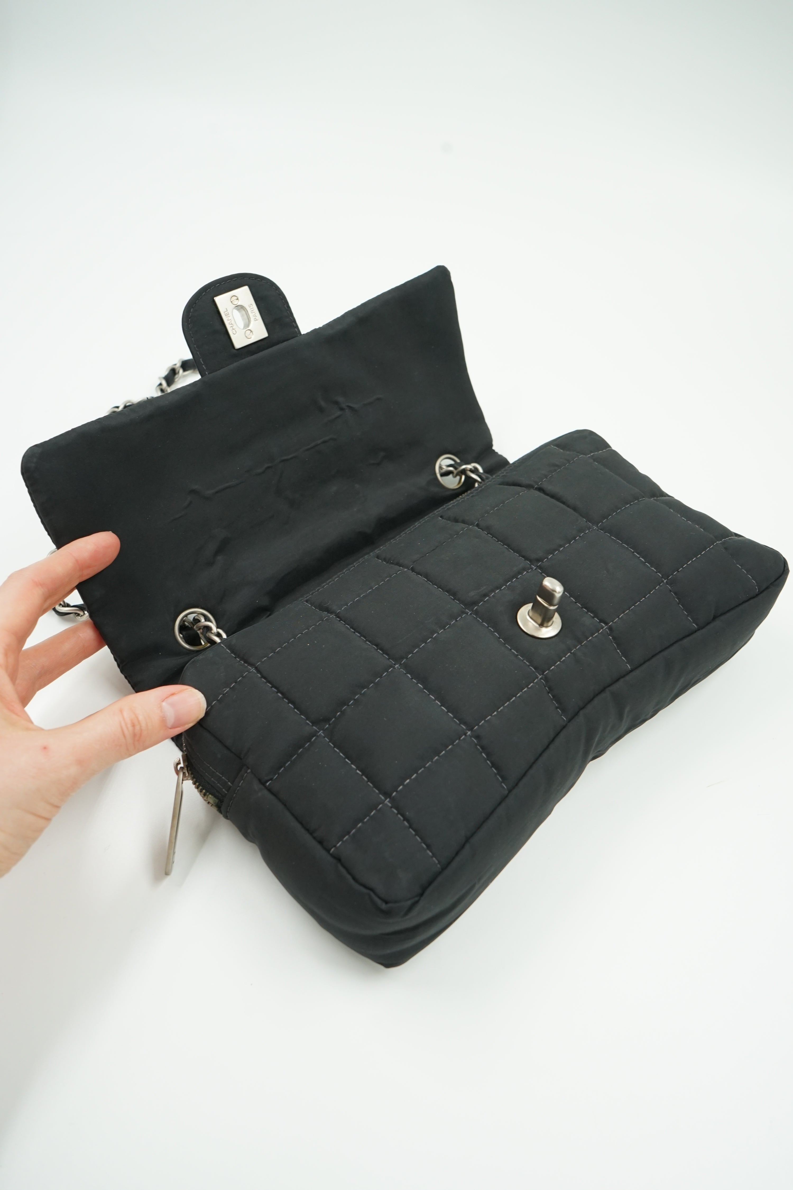 Chanel Chocolate Bar Easy Flap Bag