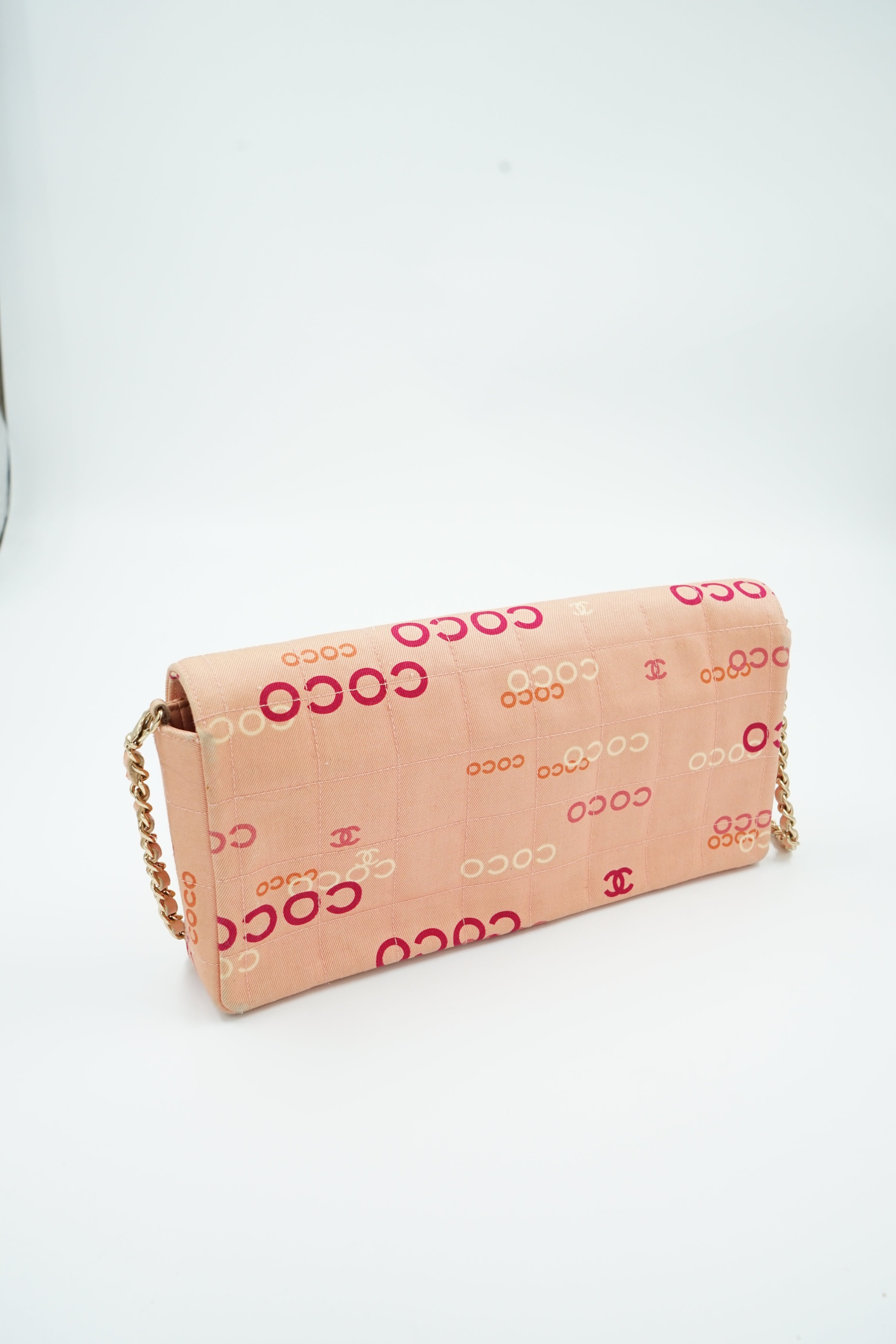 Chanel East West COCO Print Cotton Pink