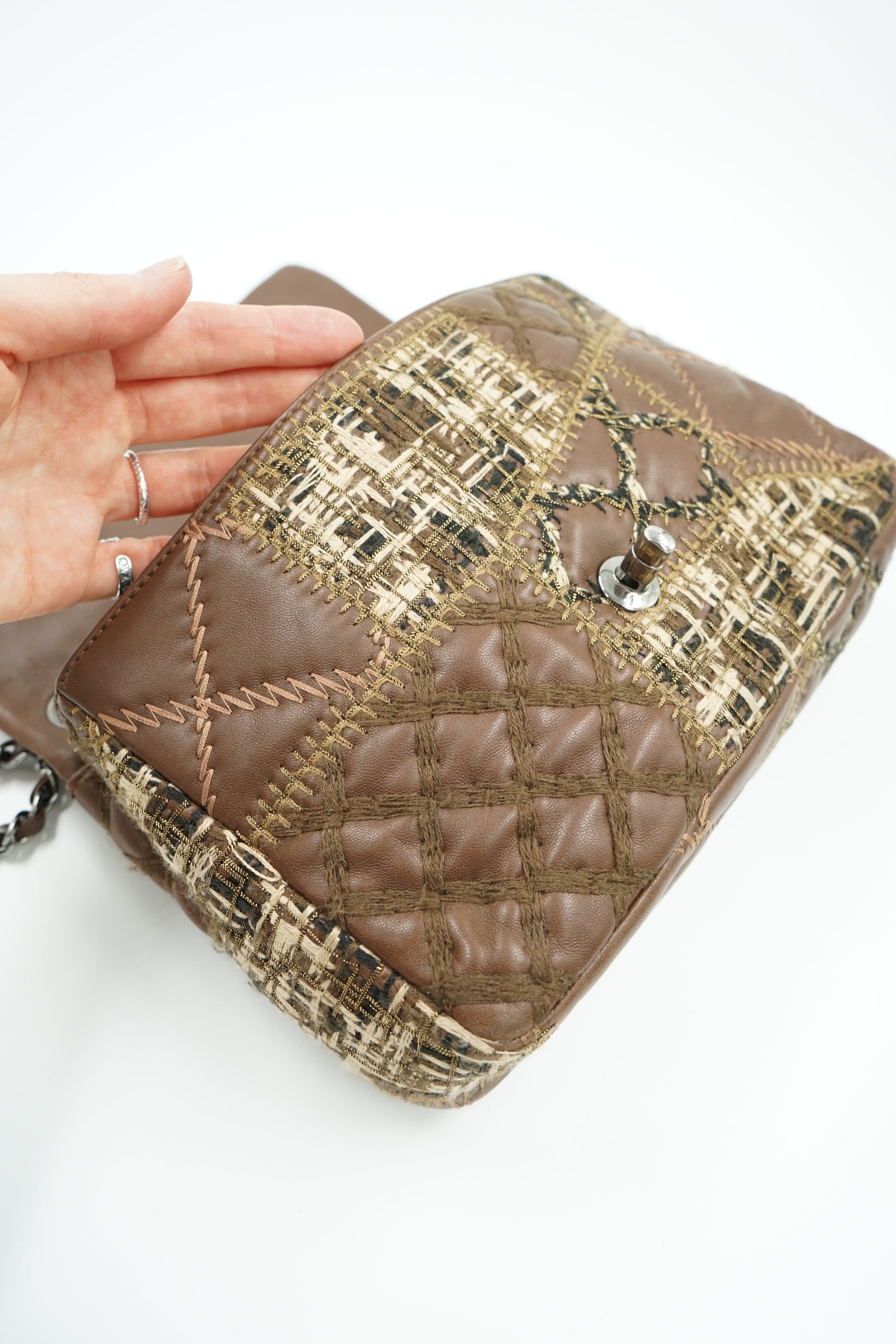 Chanel Medium Patchwork Single Flap Bag