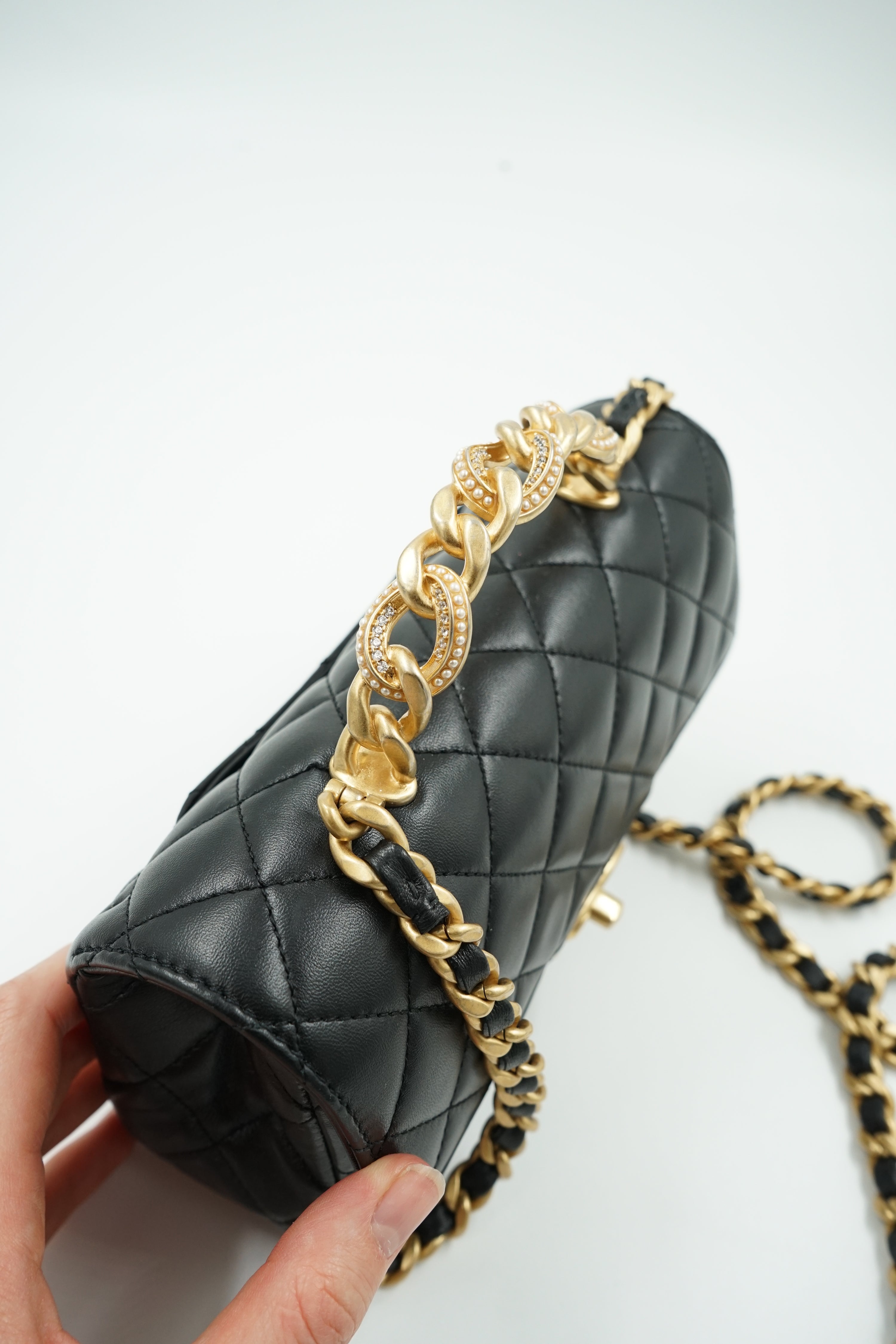 Chanel Mini Rectangular Top Handle Flap bag