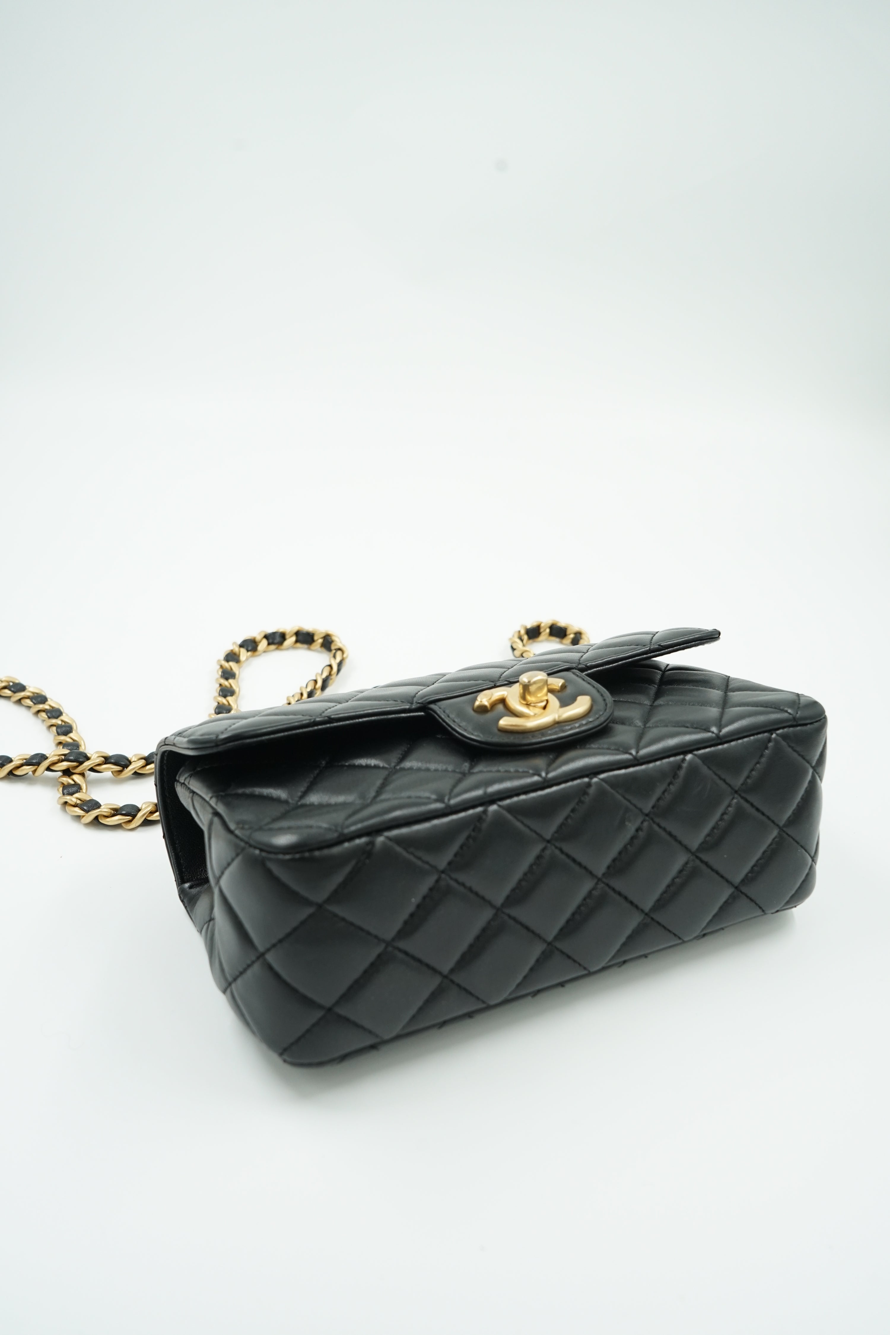 Chanel Mini Rectangular Top Handle Flap bag