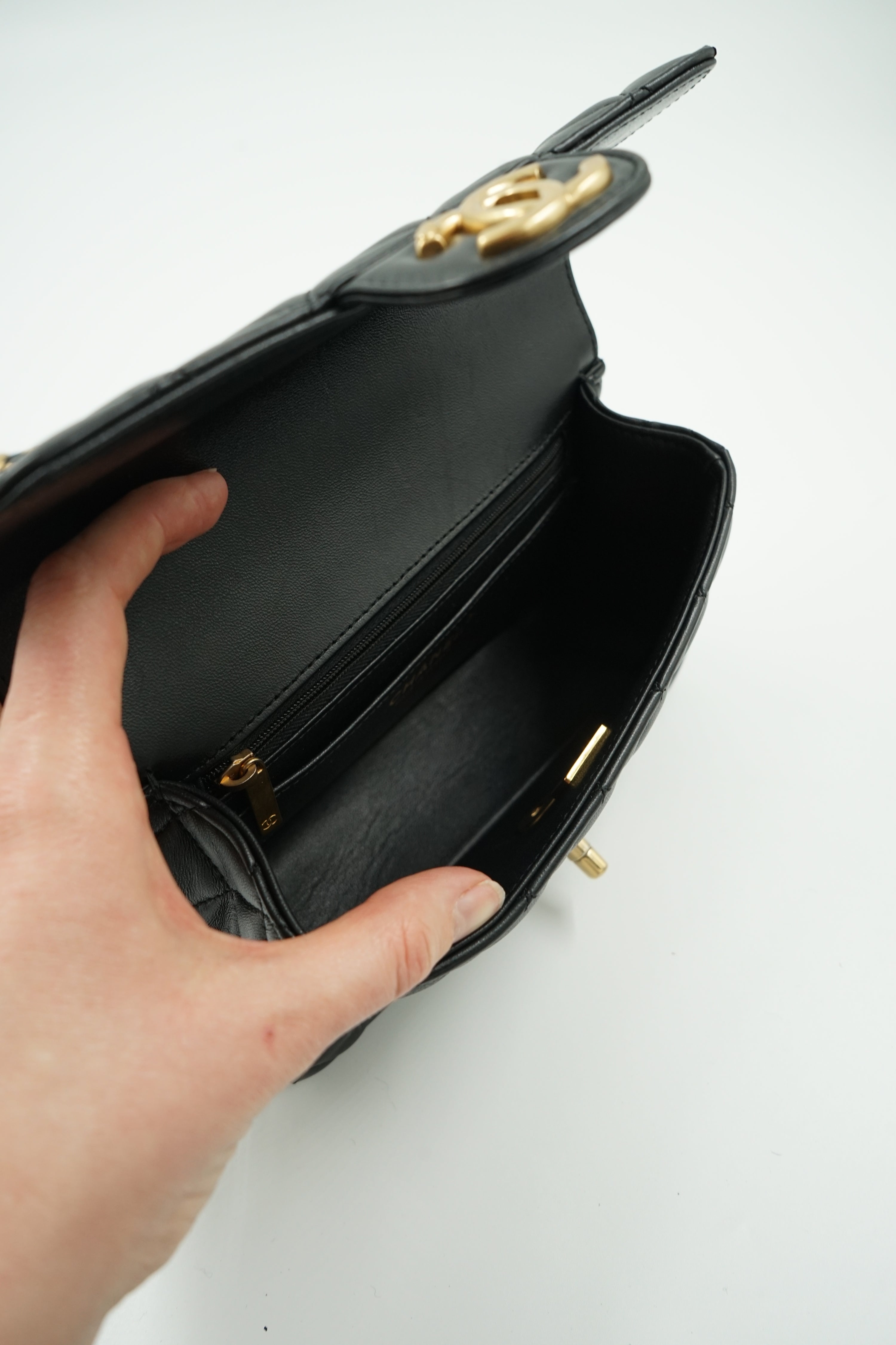 Chanel Mini Rectangular Top Handle Flap bag