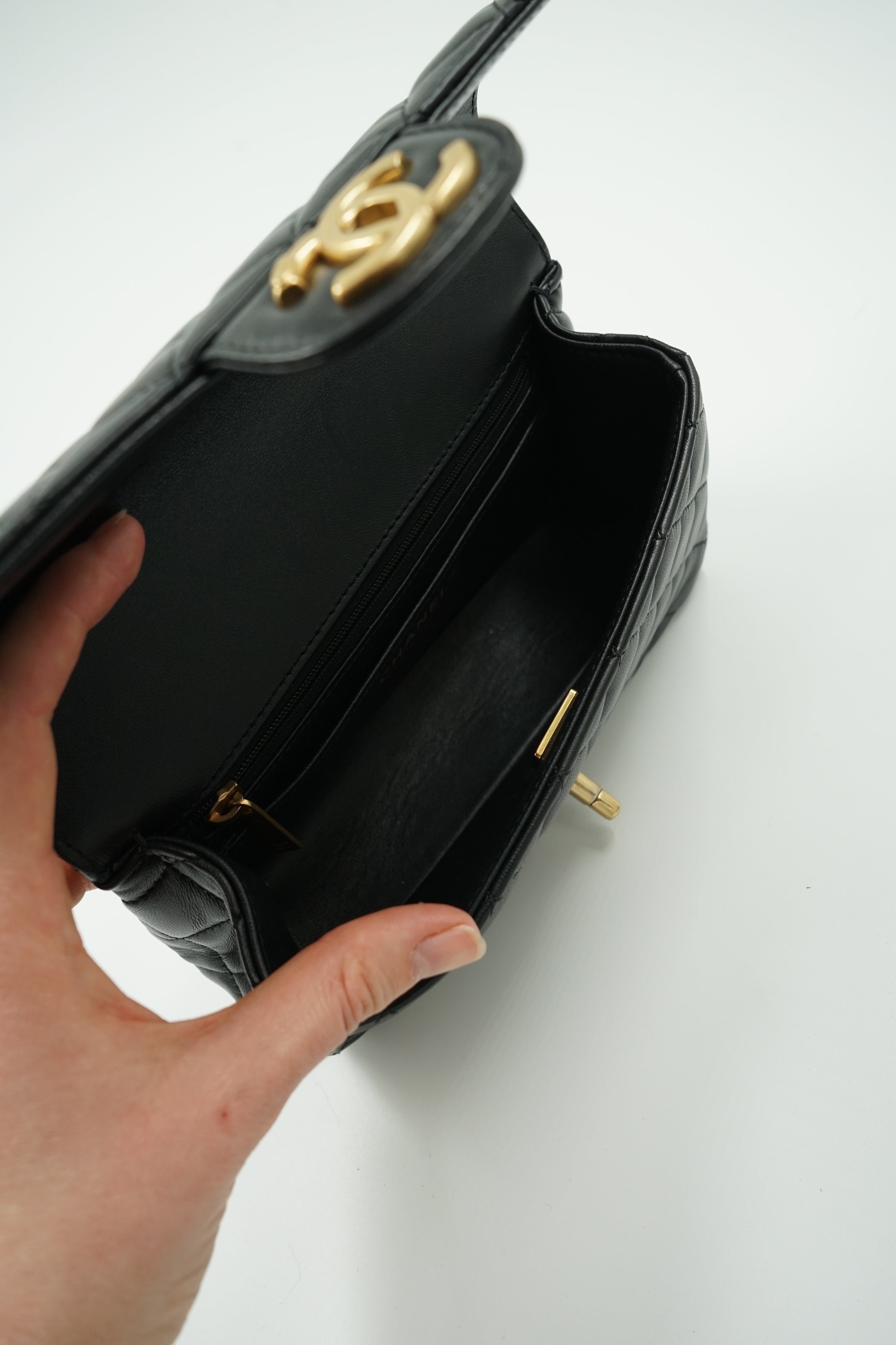 Chanel Mini Rectangular Top Handle Flap bag