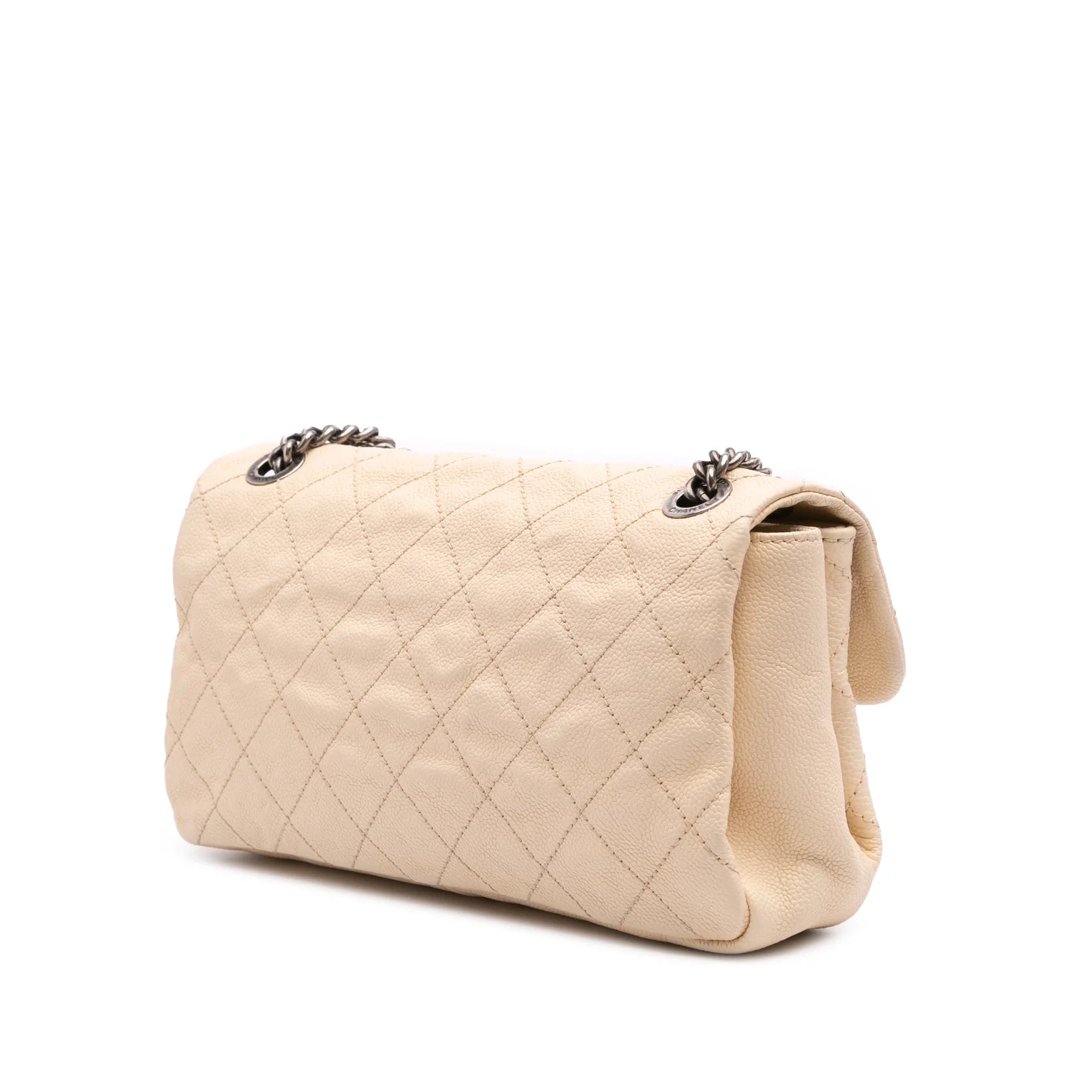 Chanel Medium Quilted Caviar Simply CC Flap Bag