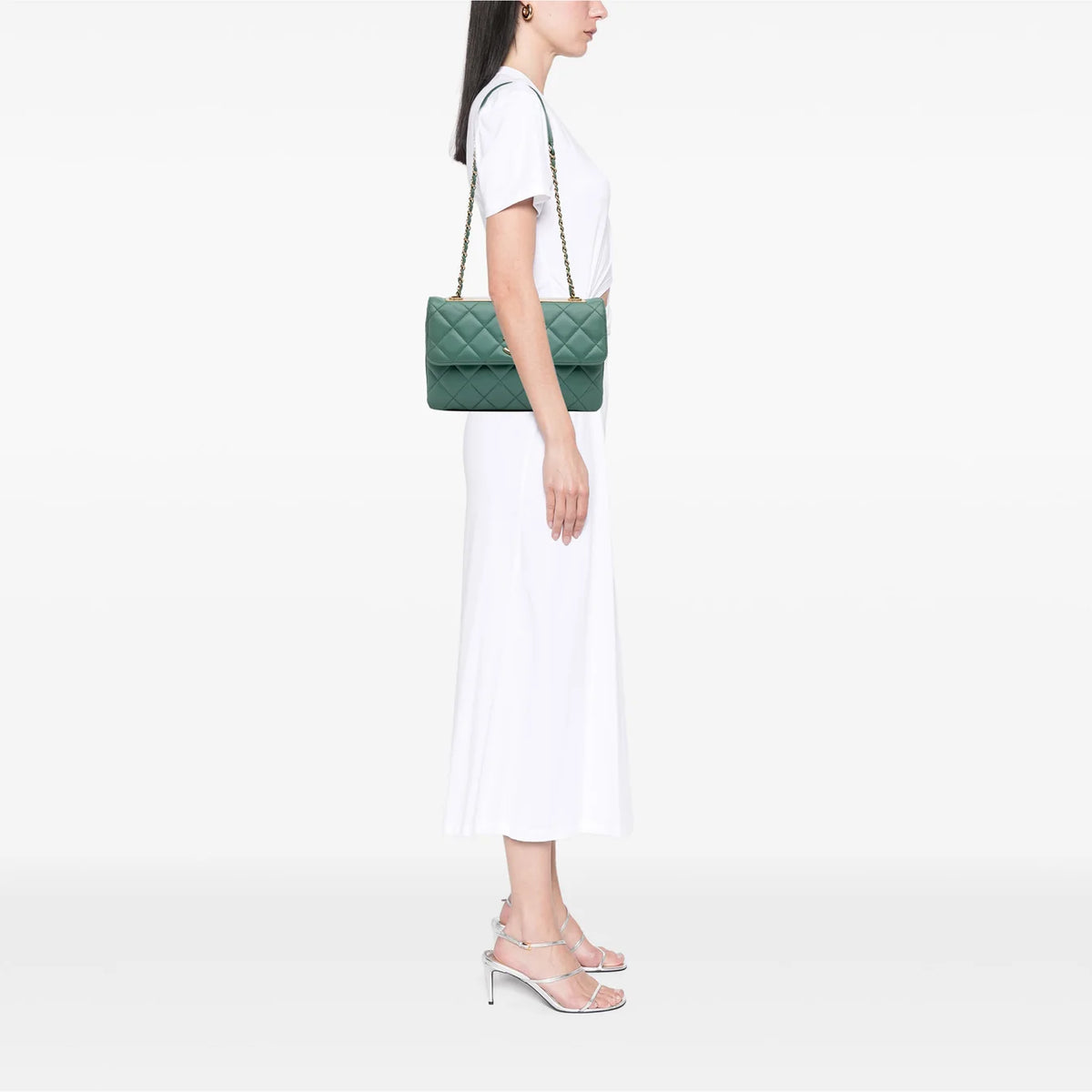 Chanel Large Trendy CC Green