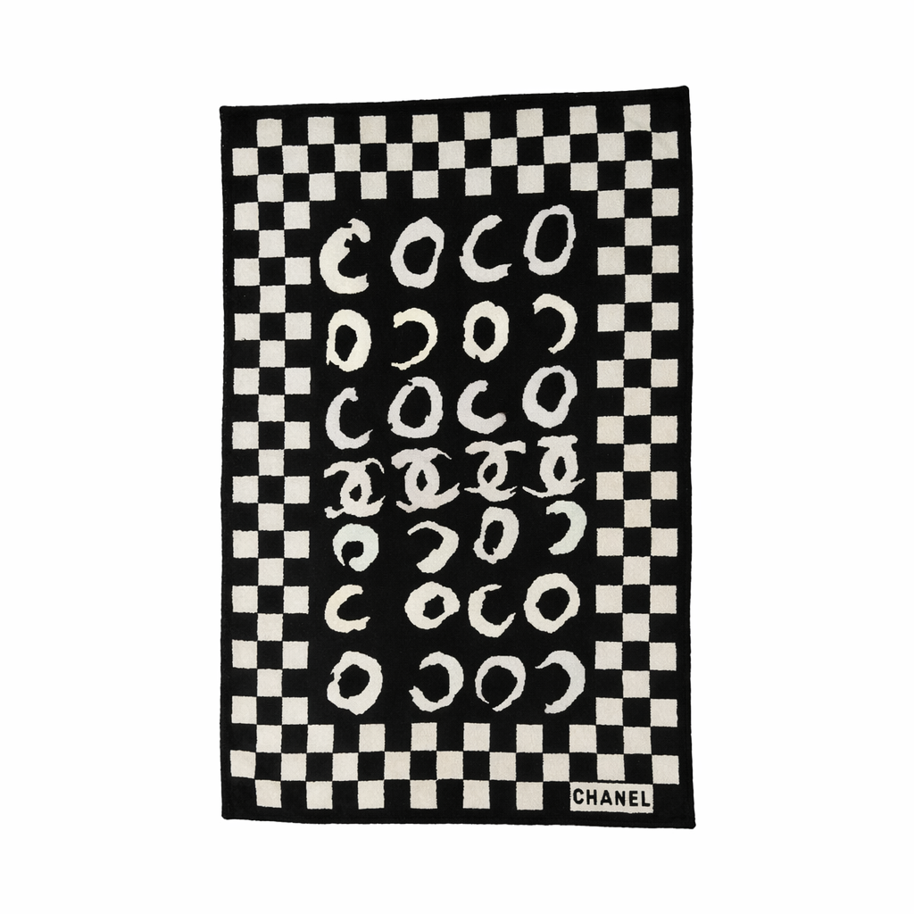 Chanel COCO Logo Beach Blanket