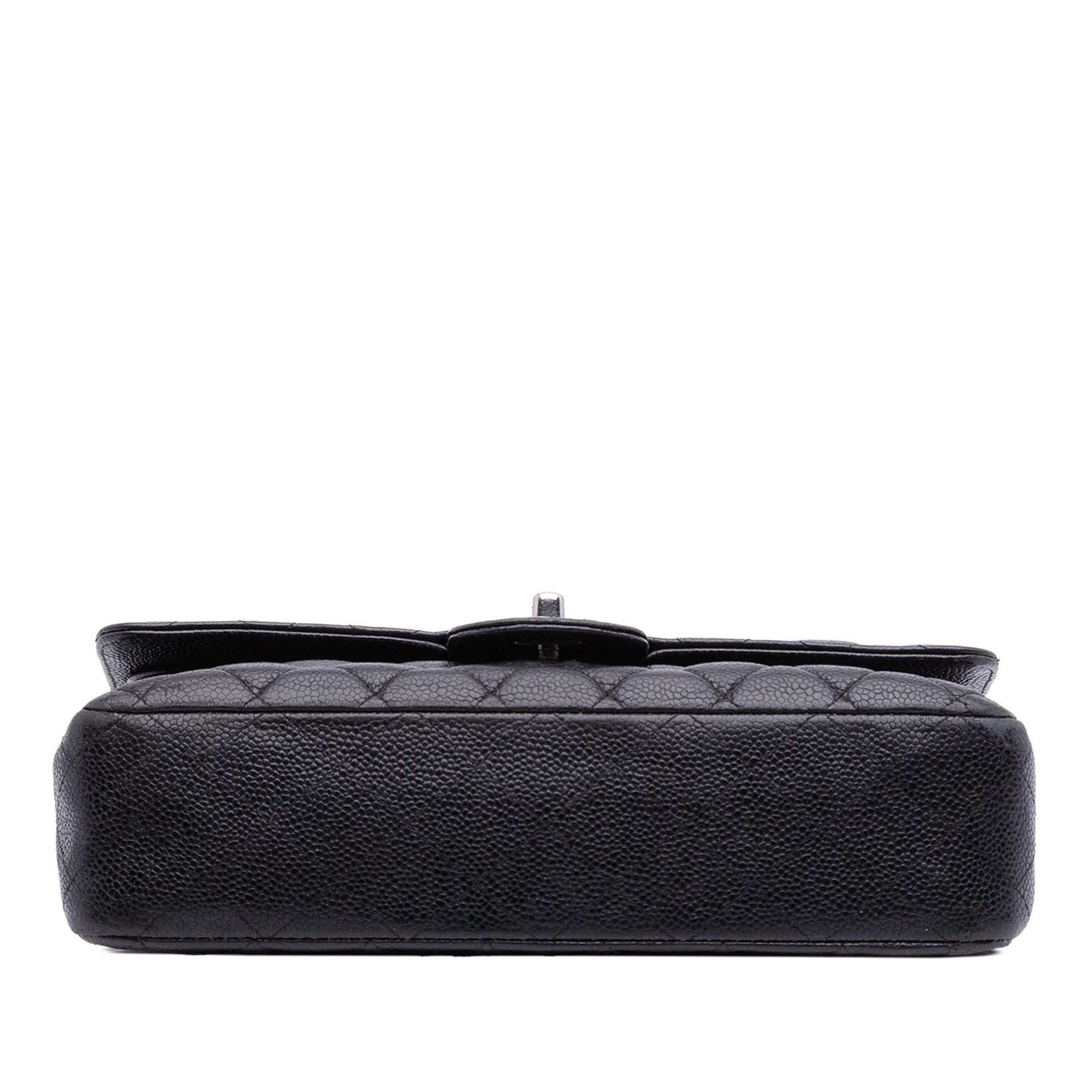 Chanel Caviar Leather Medium Double Flap Bag