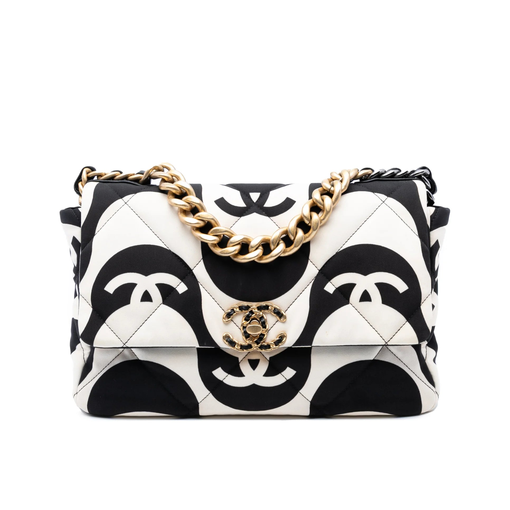 Chanel CC Printed 19 Large Bag