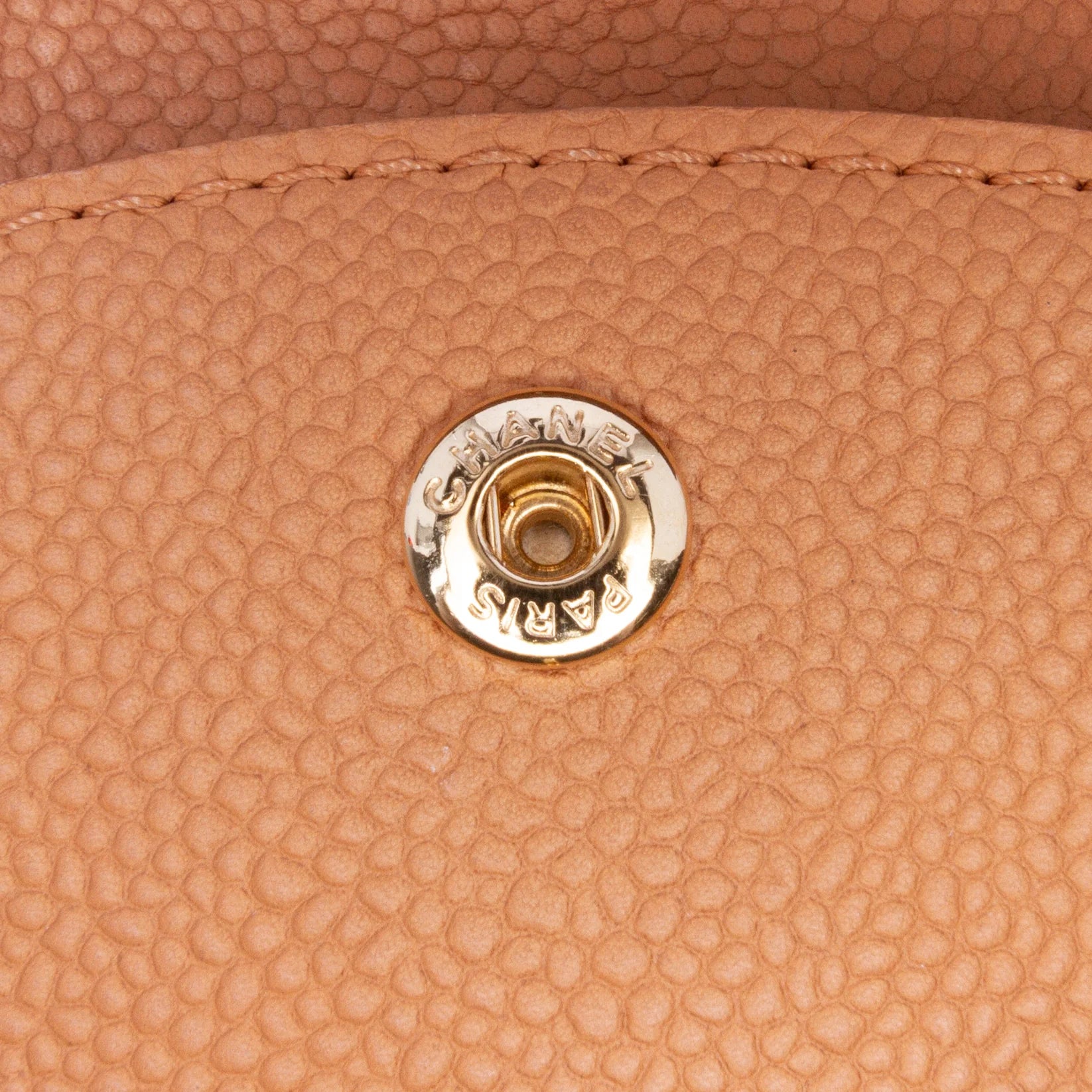 Chanel Medium Caviar Pure Double Flap Bag Brown