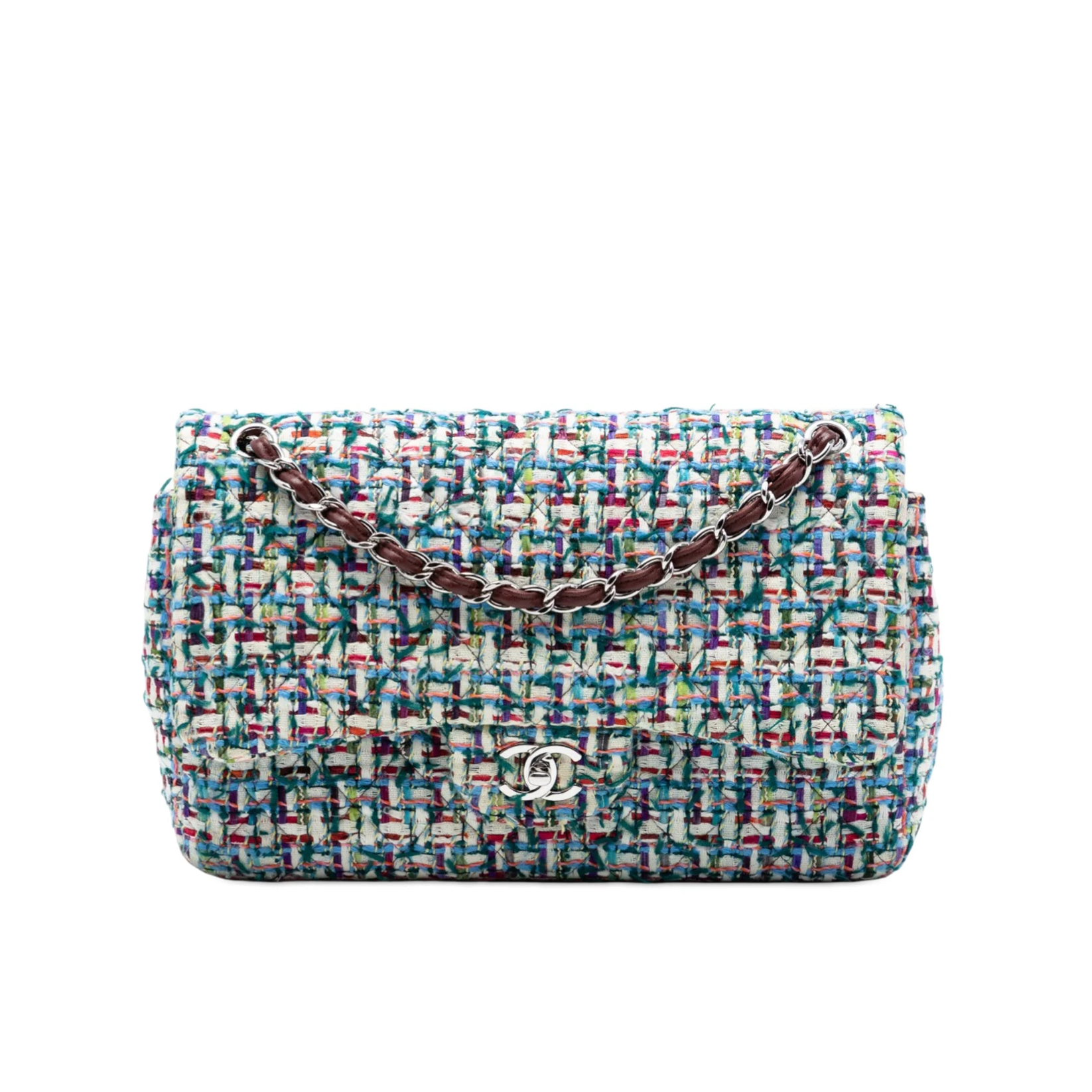 Chanel Jumbo Classic Tweed Double Flap Bag
