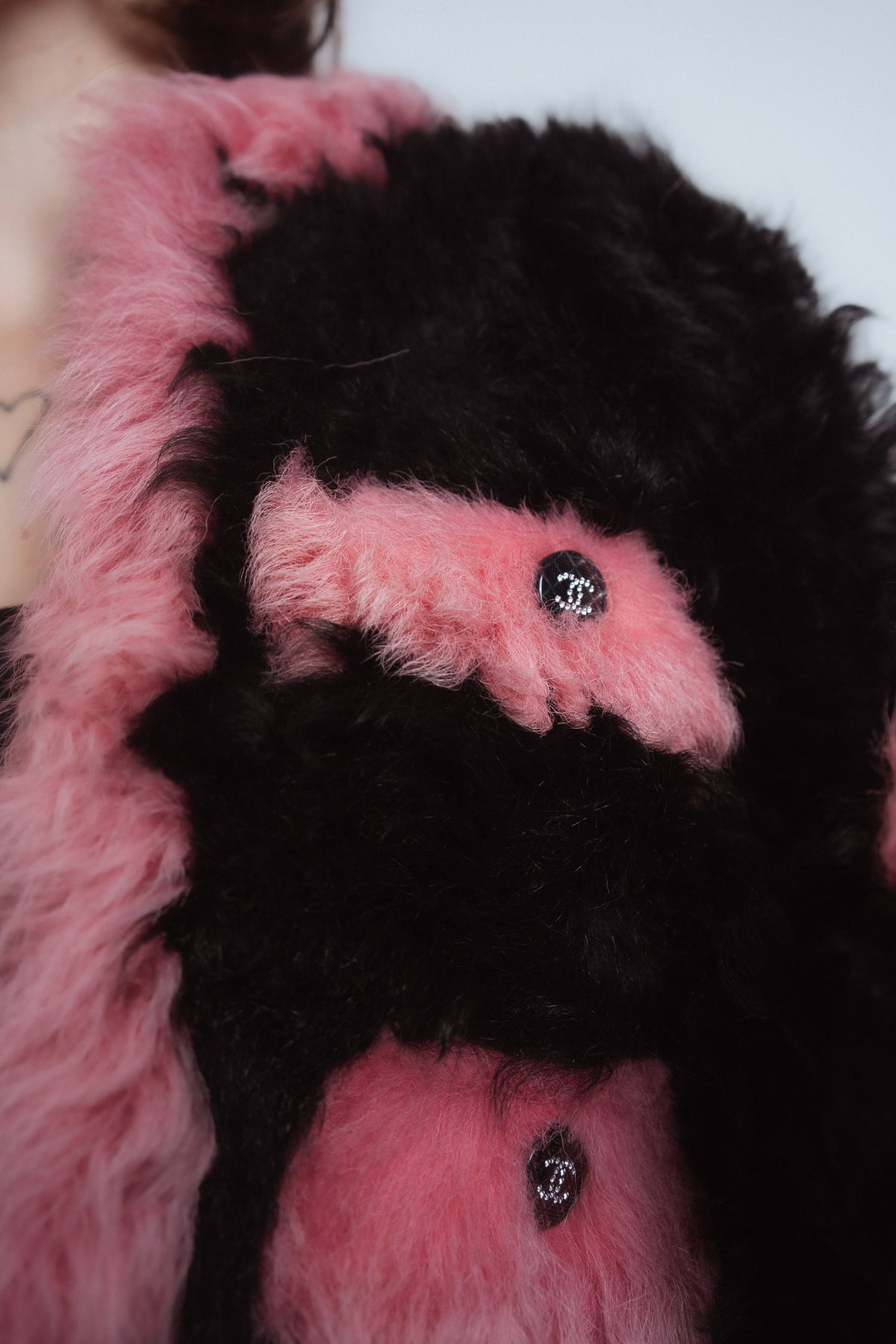 Chanel Runway Shearling Jacket
