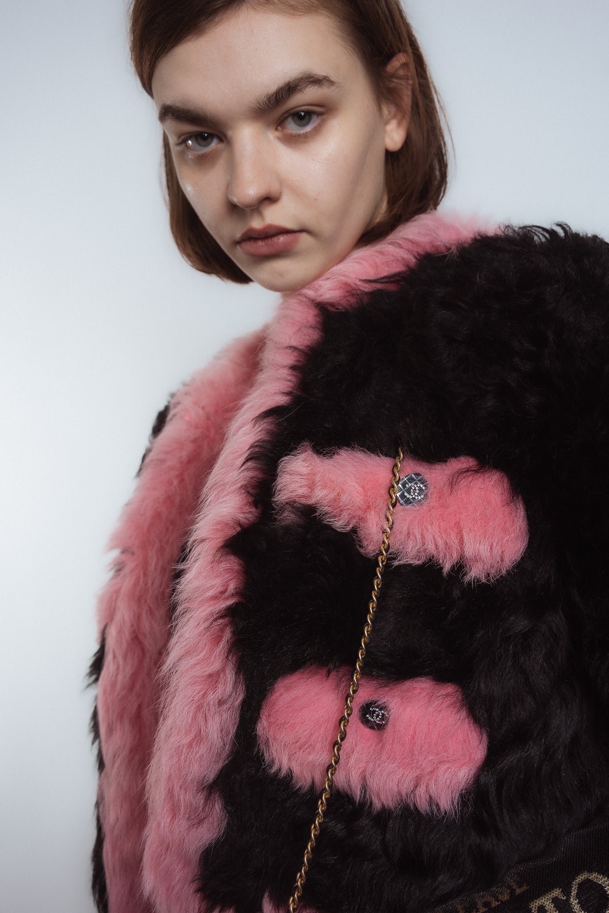 Chanel Runway Shearling Jacket