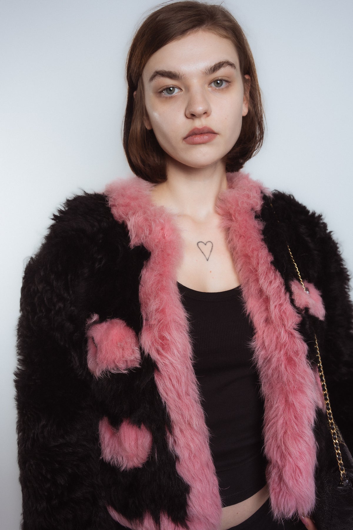 Chanel Runway Shearling Jacket
