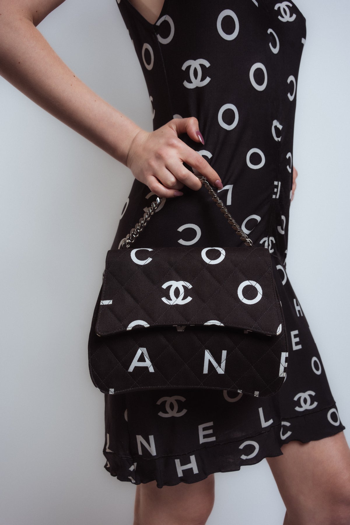 Chanel Logo Bracelet Bag