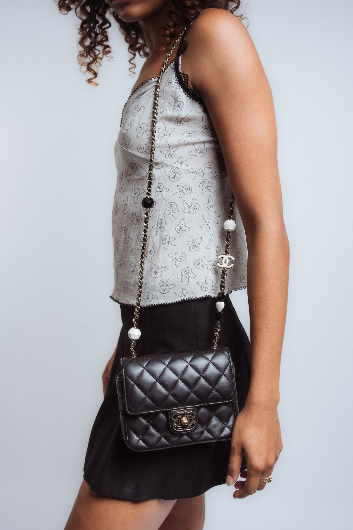 Chanel Mini Flap Bag Black SS23