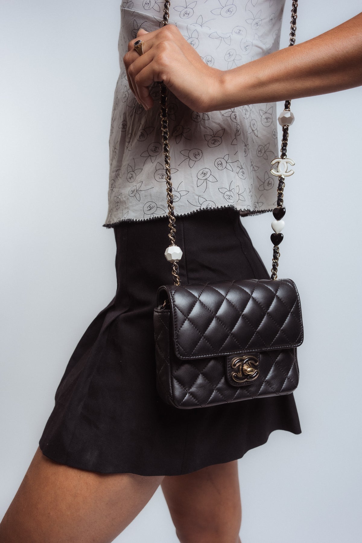 Chanel Mini Flap Bag Black SS23