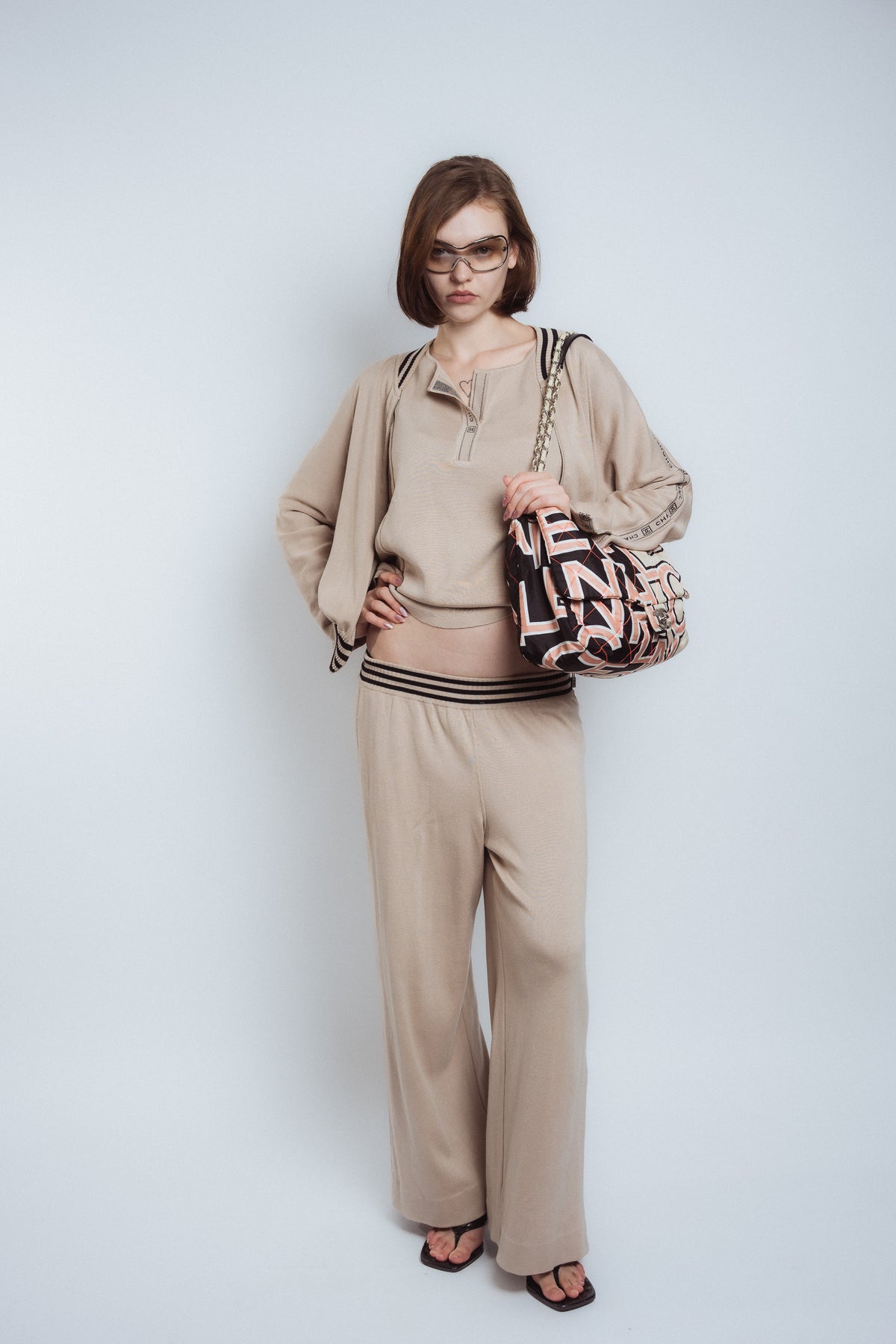 Chanel XL Airline Single Flap Bag
