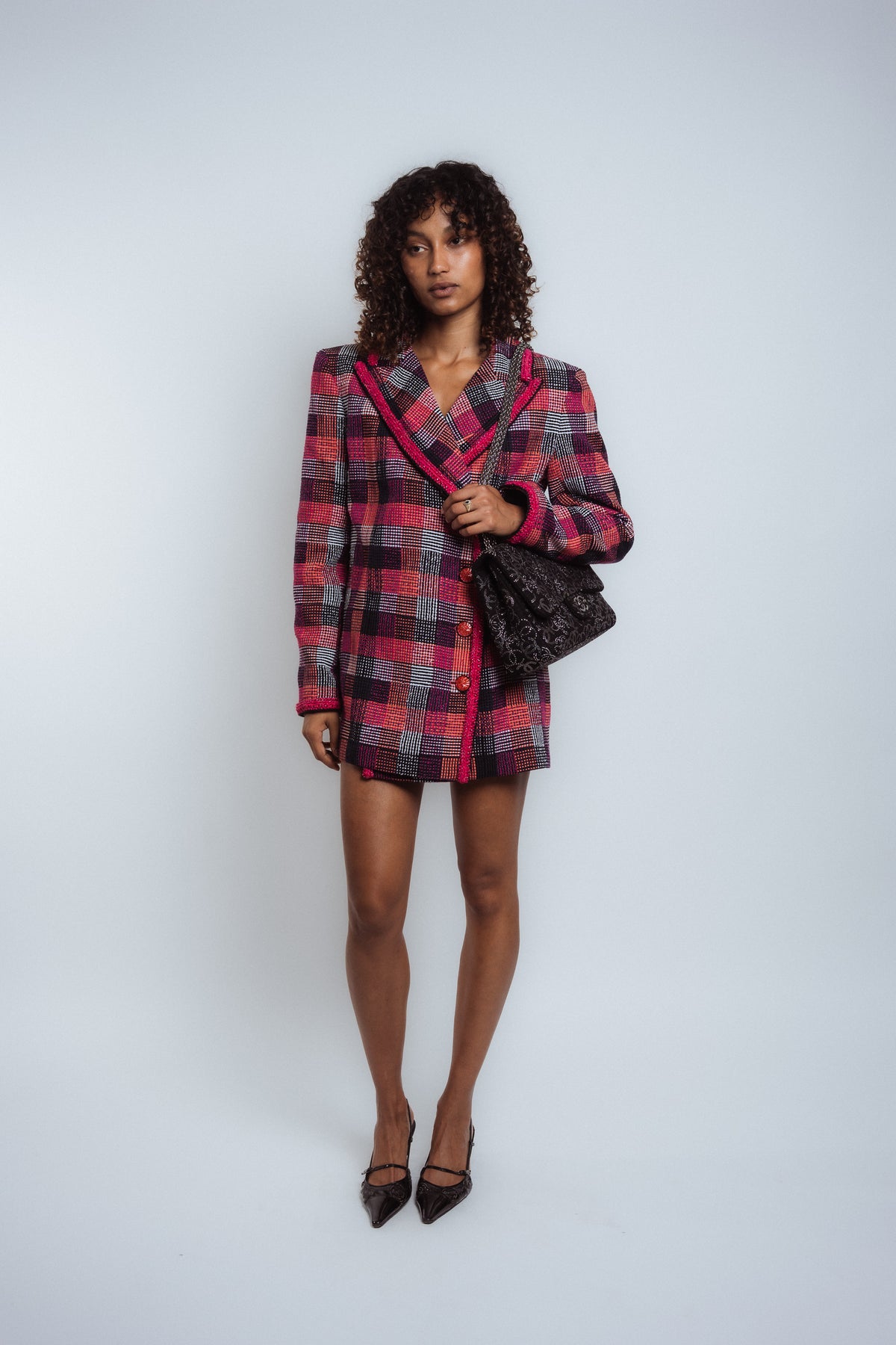 Chanel Tweed Blazer Jacket