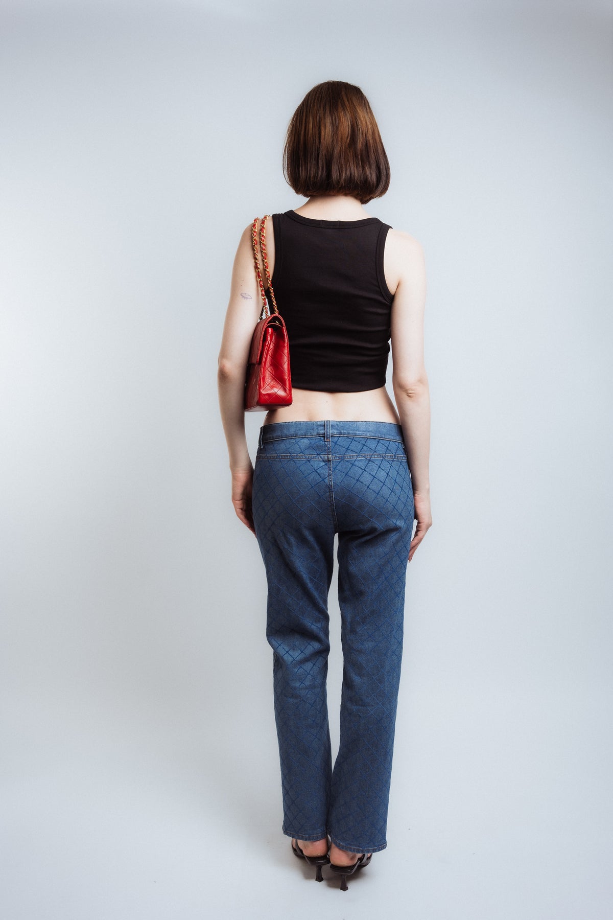 Chanel Quilted Jeans
