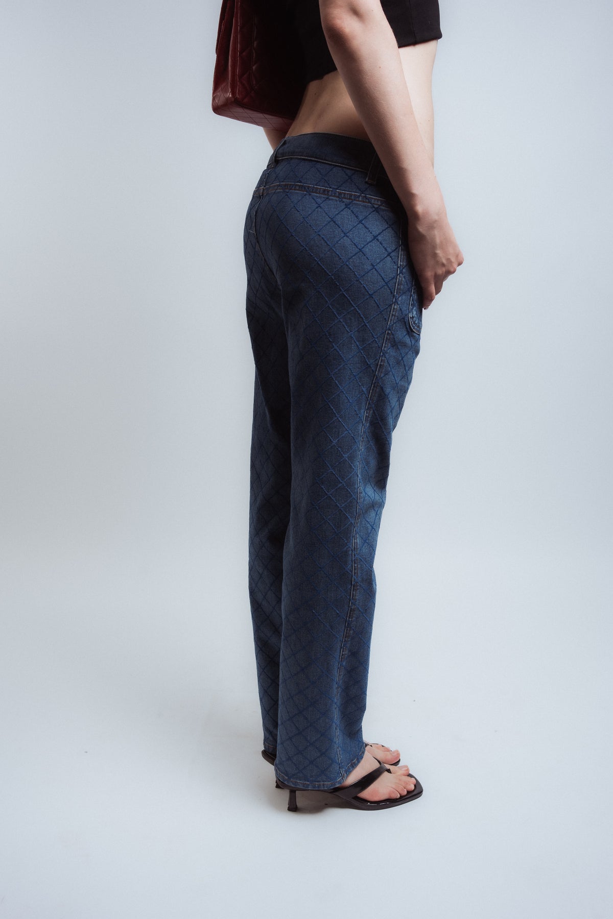 Chanel Quilted Jeans