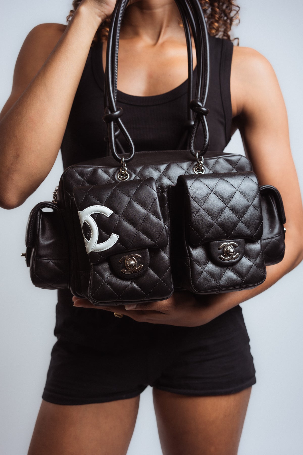 Chanel Cambon Reporter Bag Black