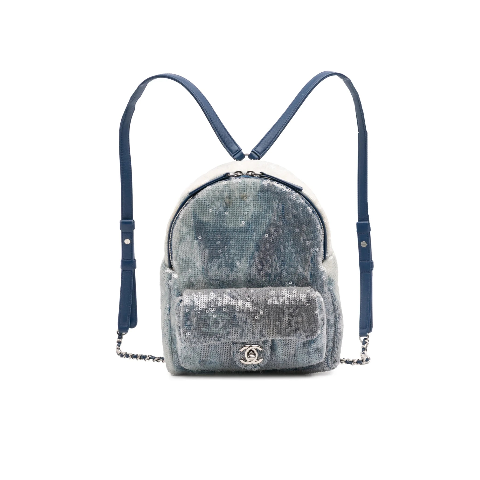 Chanel Small Sequin Waterfall Backpack