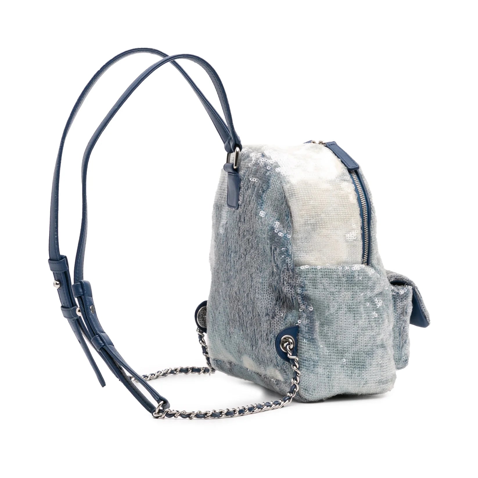 Chanel Small Sequin Waterfall Backpack
