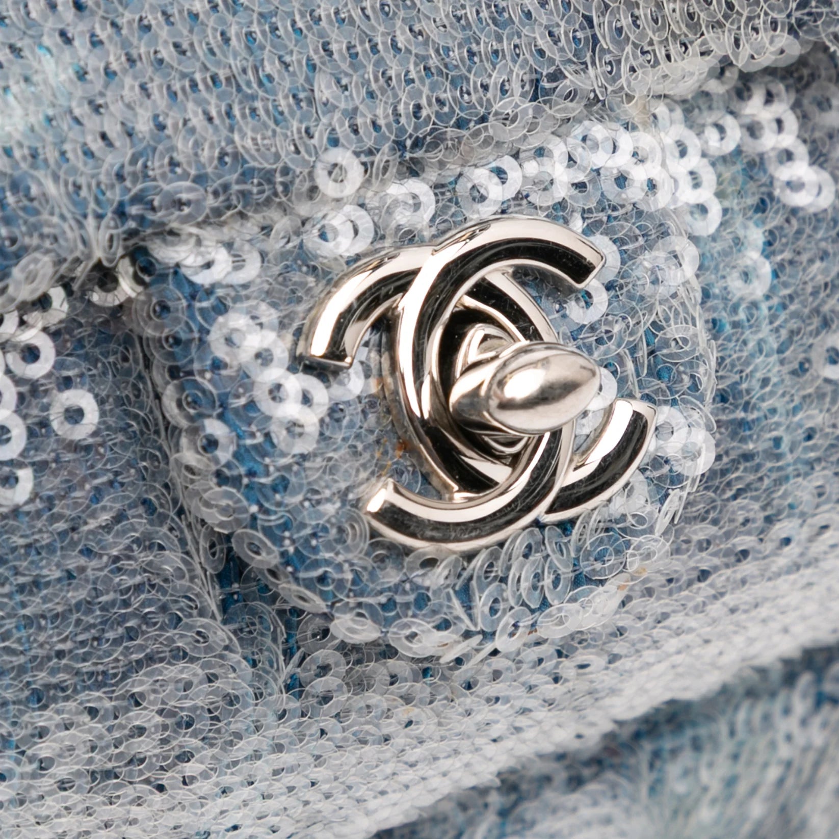 Chanel Small Sequin Waterfall Backpack