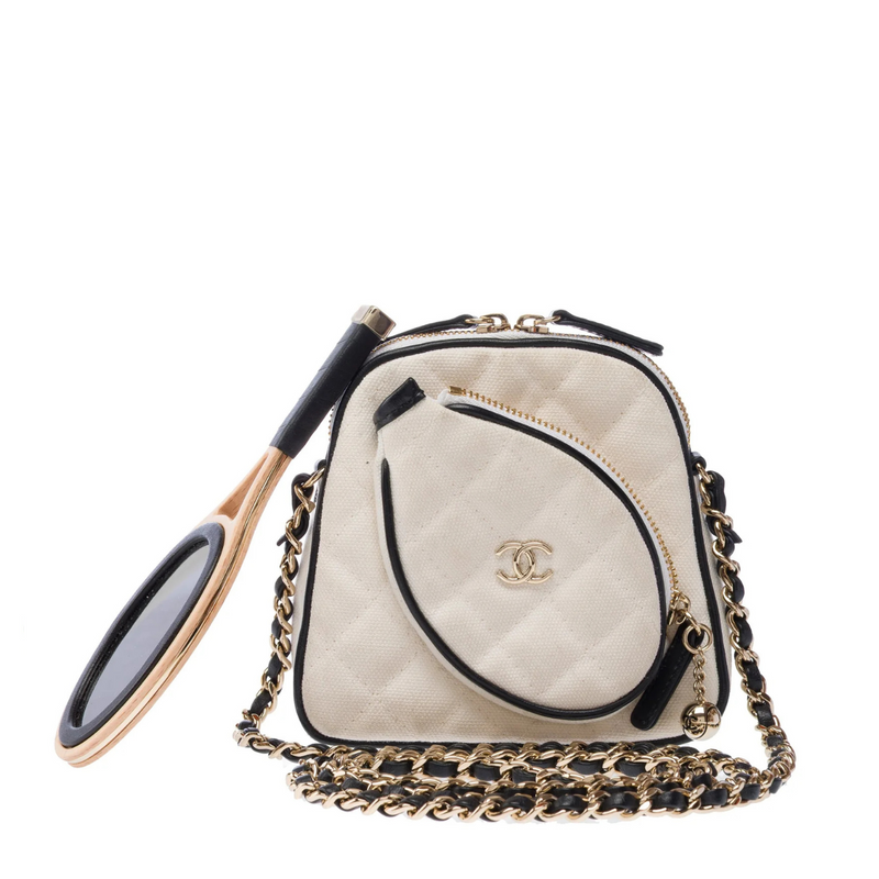 Chanel Monte Carlo Coco Masters Tennis Racket Bag