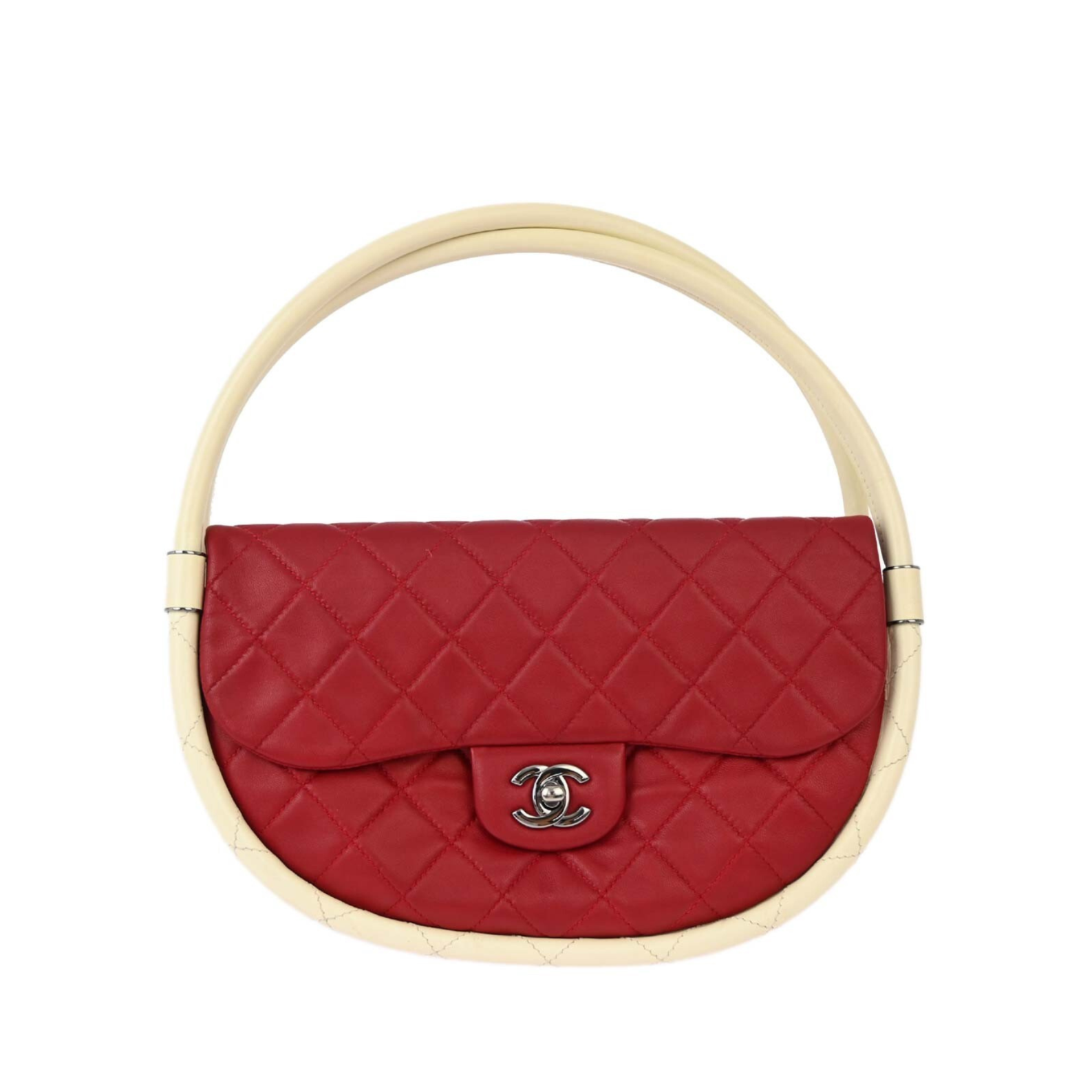 Chanel Hula Hoop Bag Red