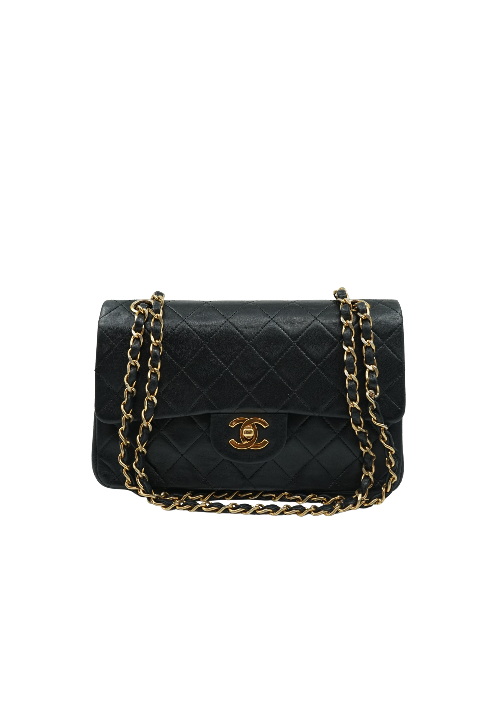 Chanel Double Flap Bag Small Black