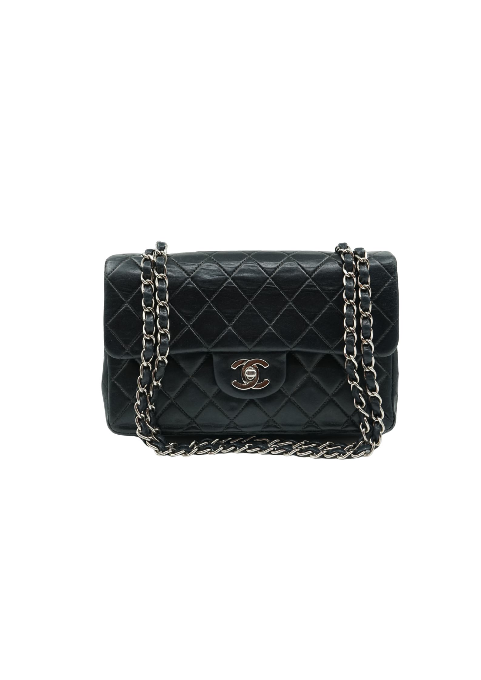 Chanel Double Flap Bag Small Black
