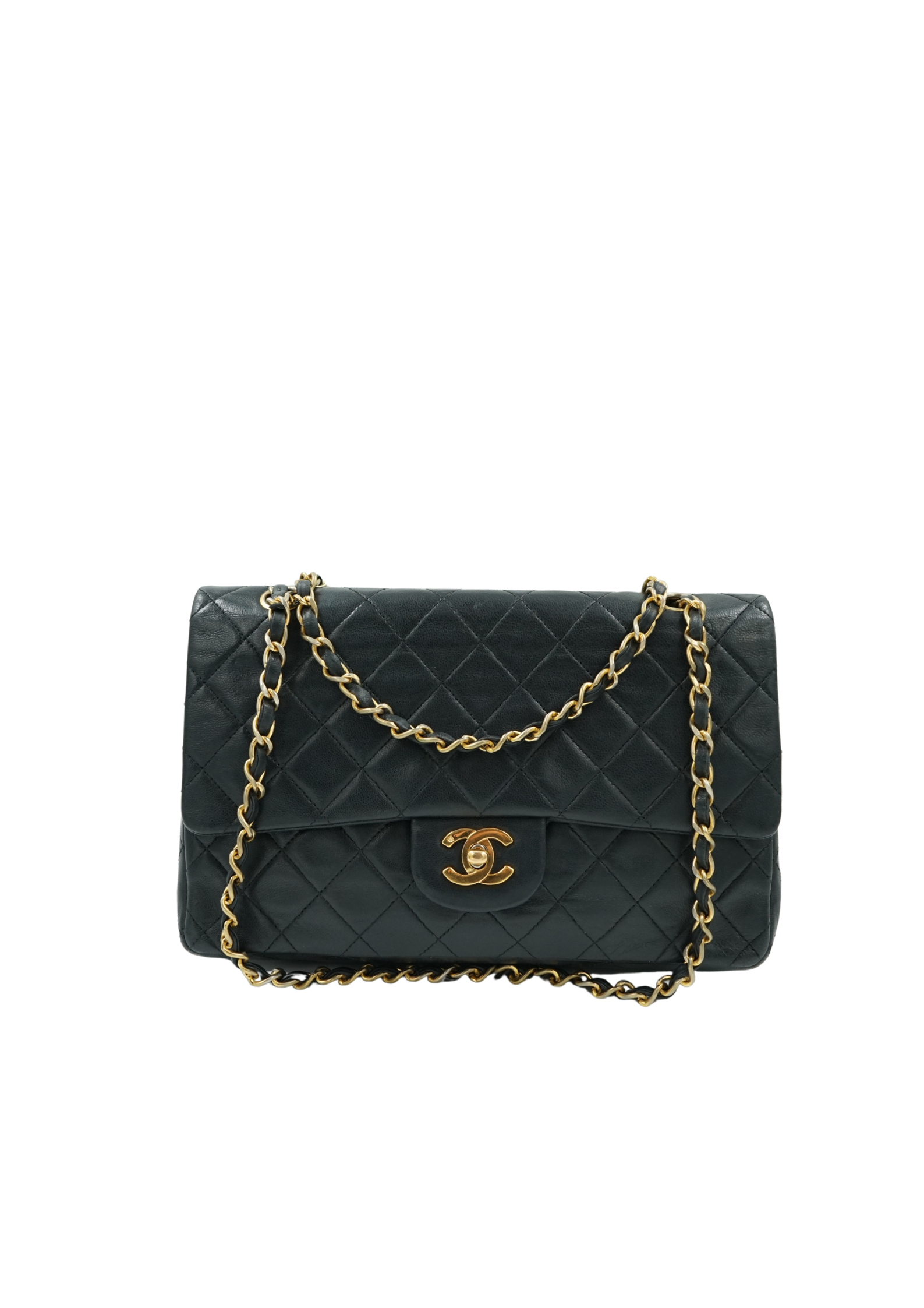 Chanel Medium Double Flap Bag Black