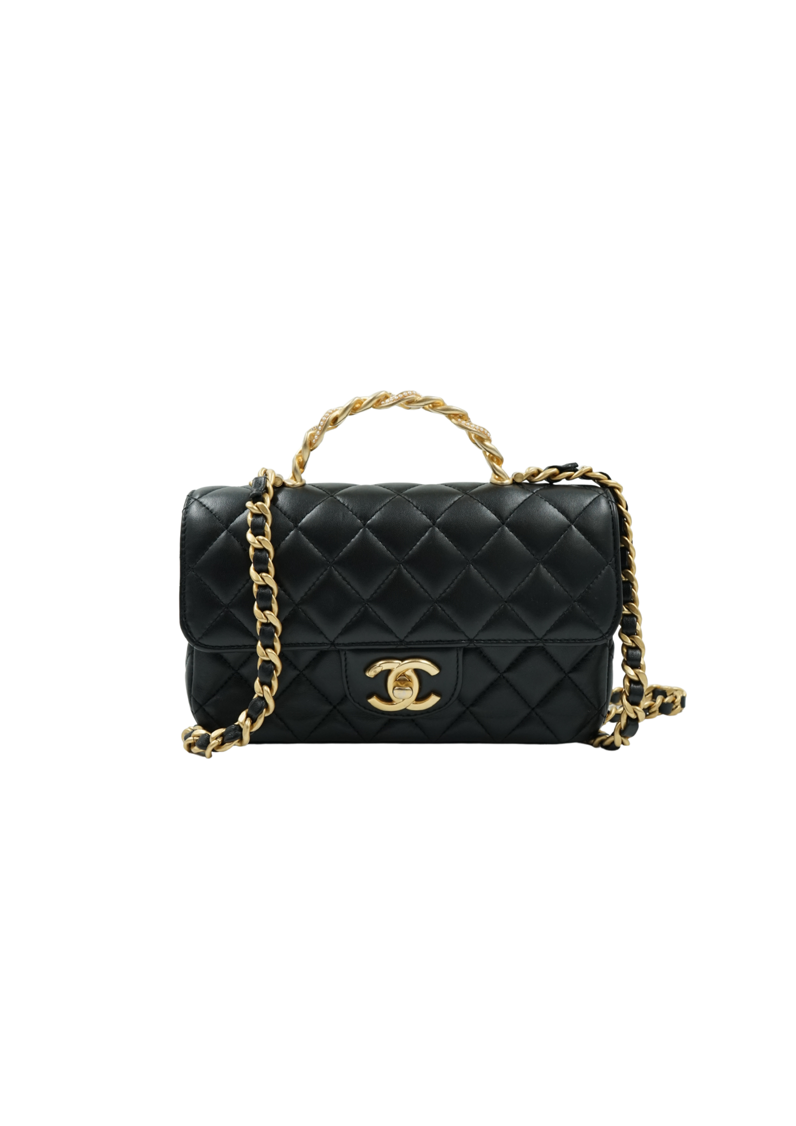 Chanel Mini Rectangular Top Handle Flap bag
