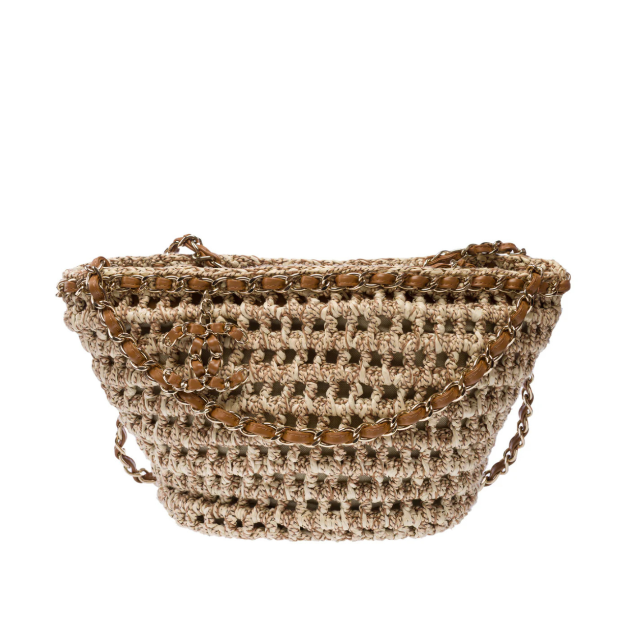 Chanel Crochet Raffia Bag SS23