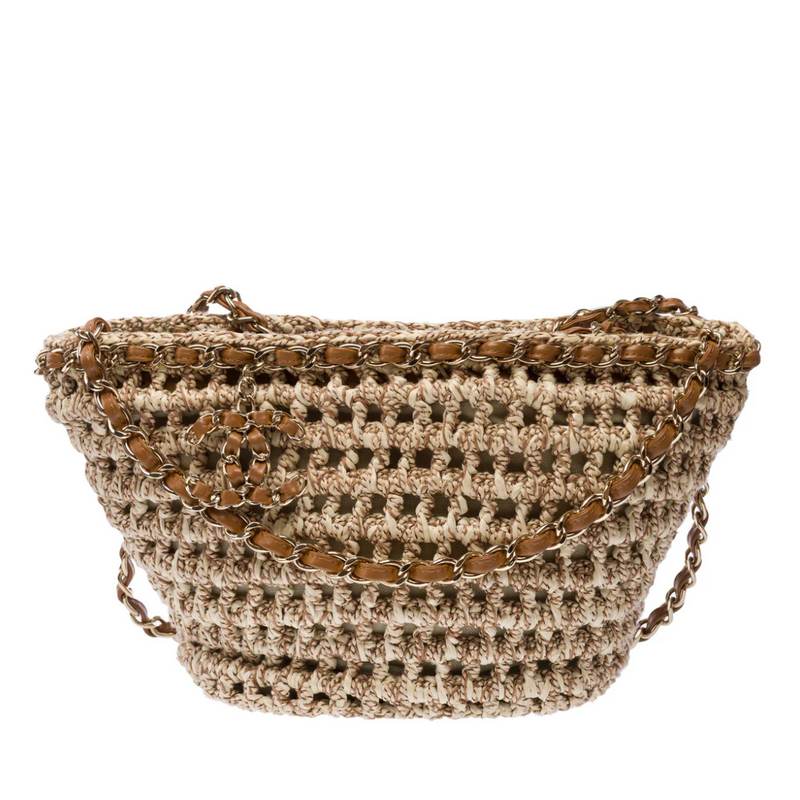 Chanel Crochet Raffia Bag SS23