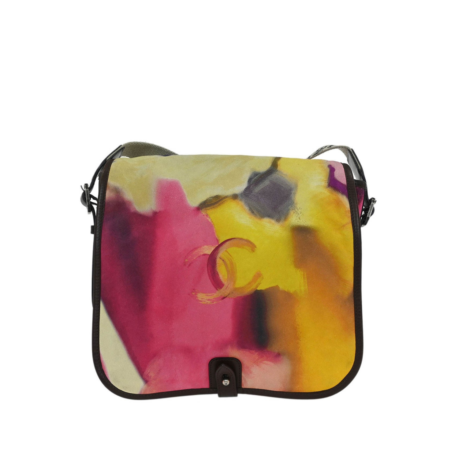 Chanel Flower Power Suede Messenger Bag