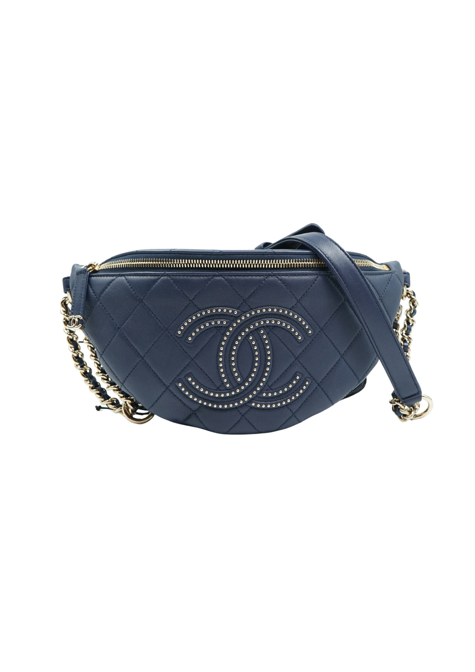 Chanel Bumbag Navy Blue
