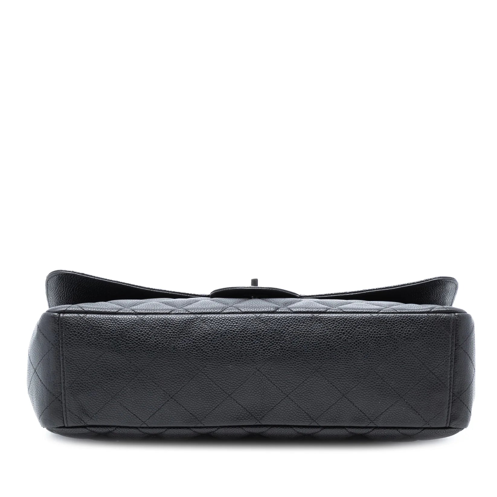 Chanel Maxi Caviar Leather Single Flap Bag