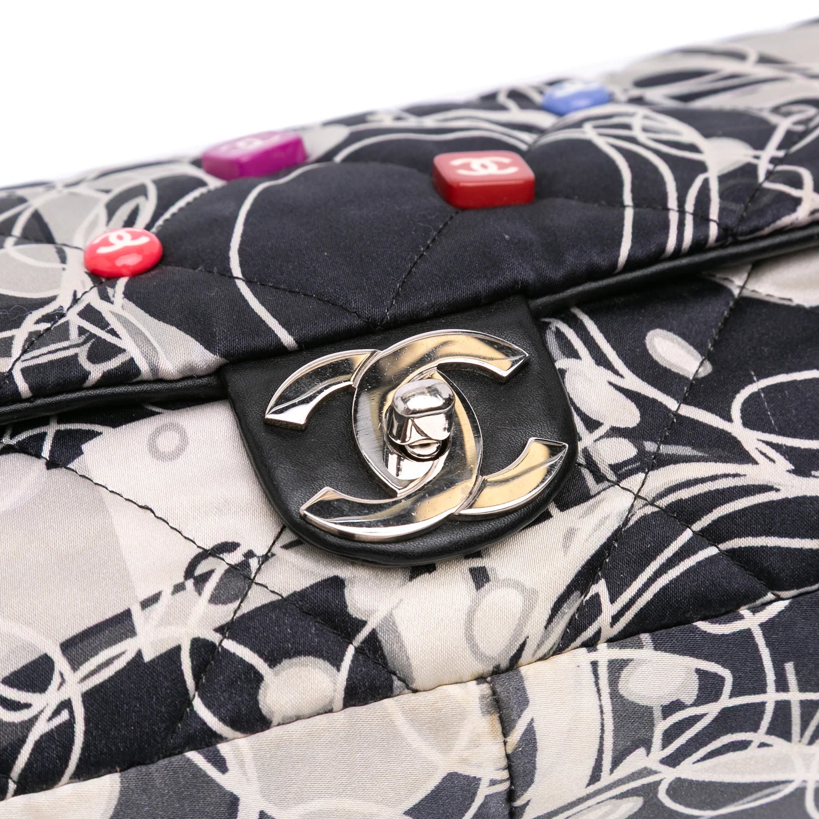 Chanel Medium Quilted Satin Kaleidoscope Flap Bag